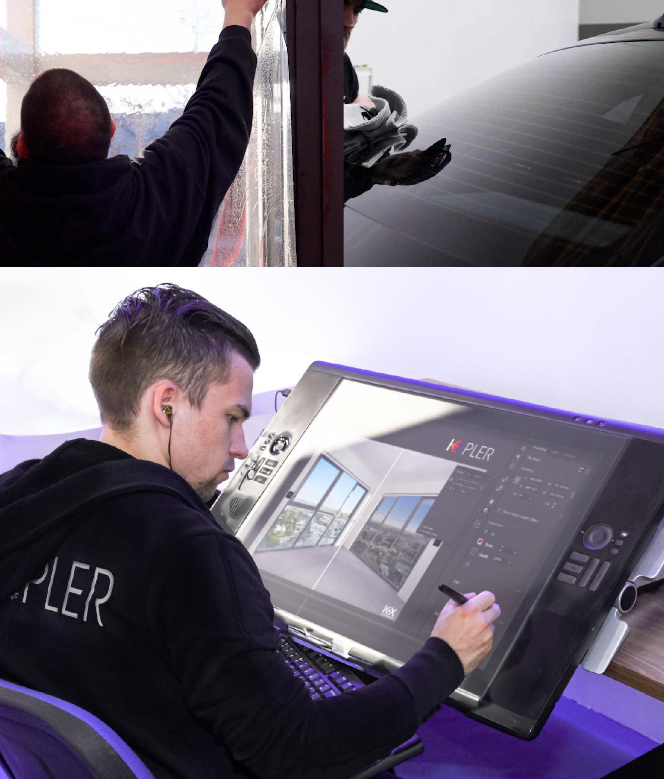 Kepler Specialist Performing Commercial Window Tinting in Southgate Southgate