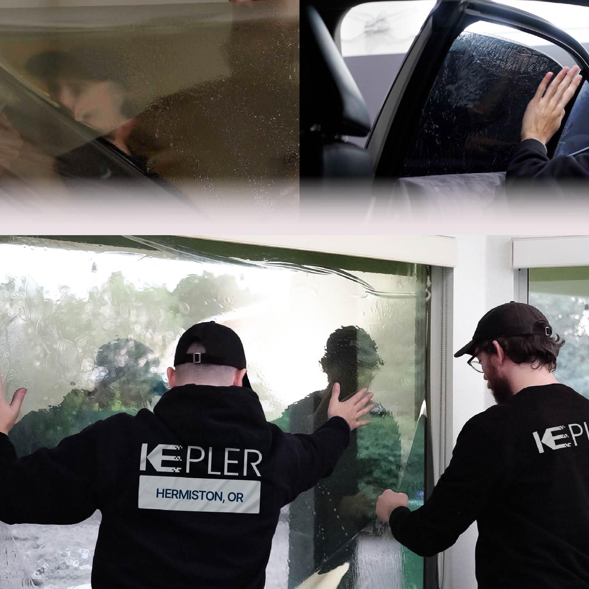 Kepler Specialist Performing Commercial Window Tinting in Hermiston Hermiston