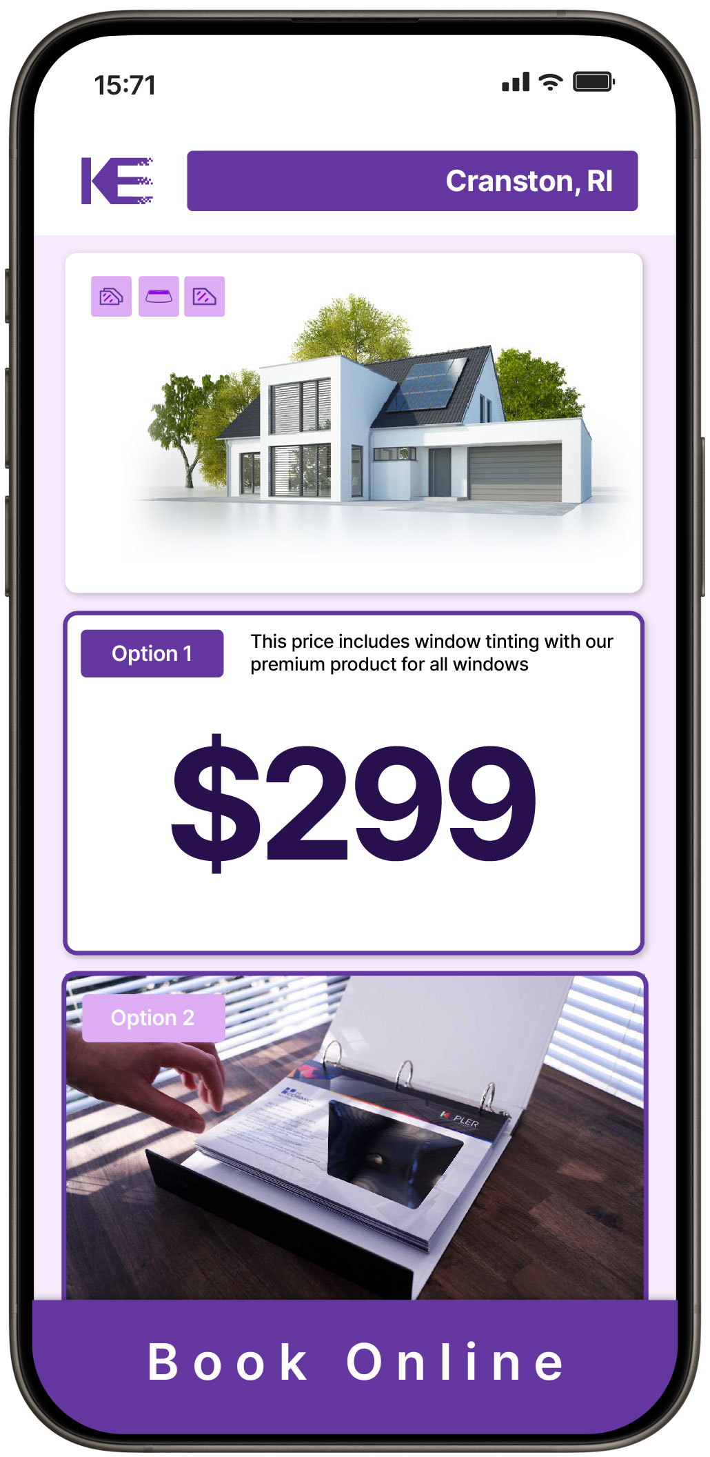 View Competitive Home Window Tinting Costs in Cranston, Rhode Island