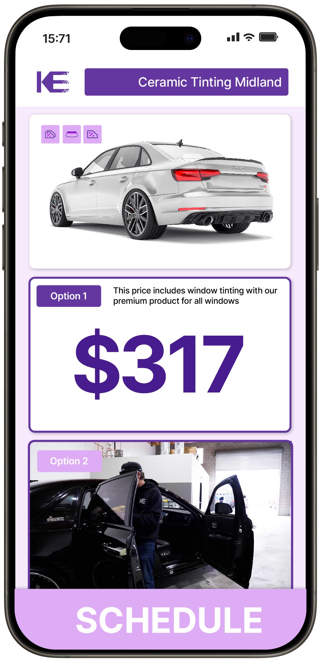 View Affordable Ceramic Window Tinting Rates in Midland, Michigan
