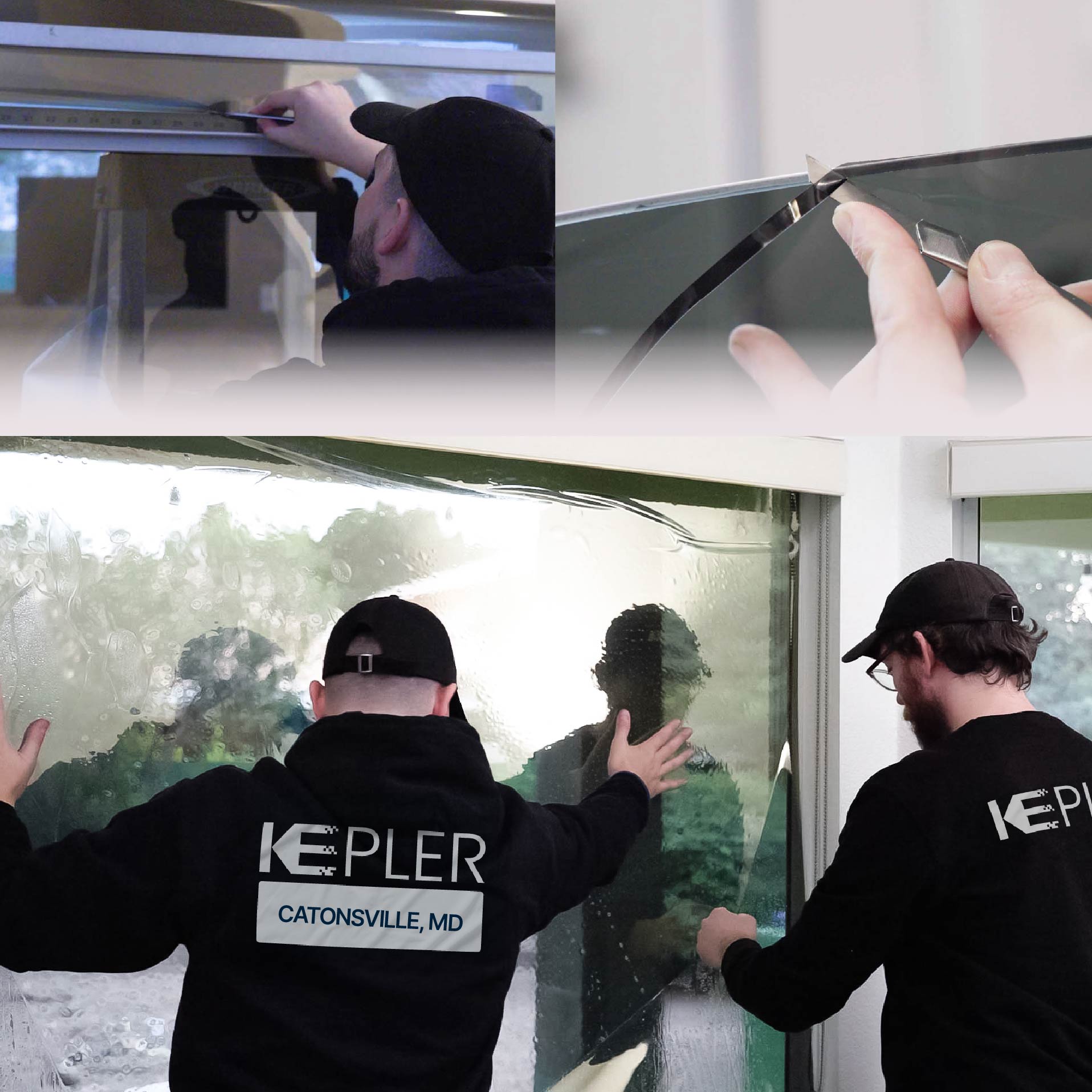 Kepler Specialist Performing Commercial Window Tinting in Catonsville Catonsville