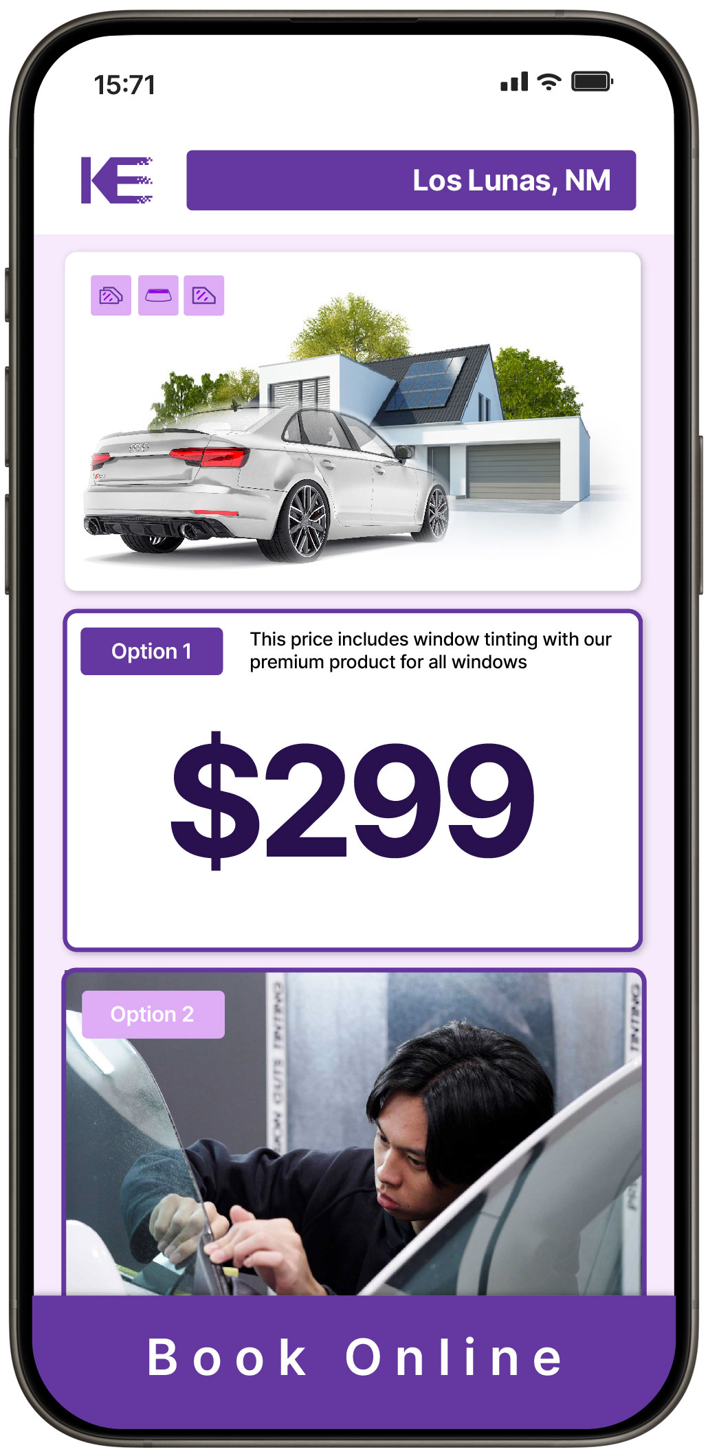 View Affordable Tesla Window Tinting Rates in Albuquerque, New Mexico