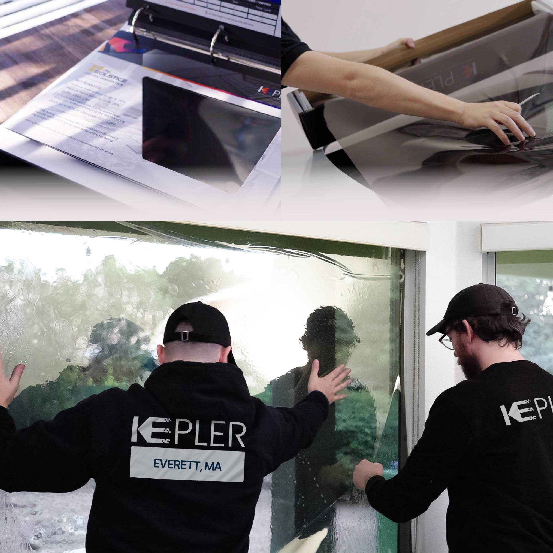Kepler Specialist Performing Commercial Window Tinting in Everett Everett