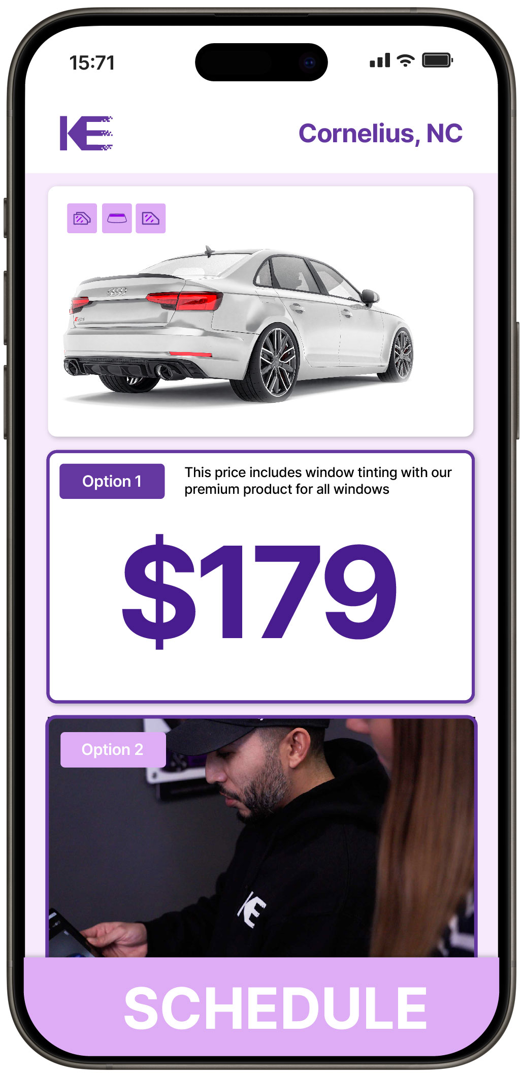View Reasonable Car Window Tinting Rates in Cornelius, North Carolina