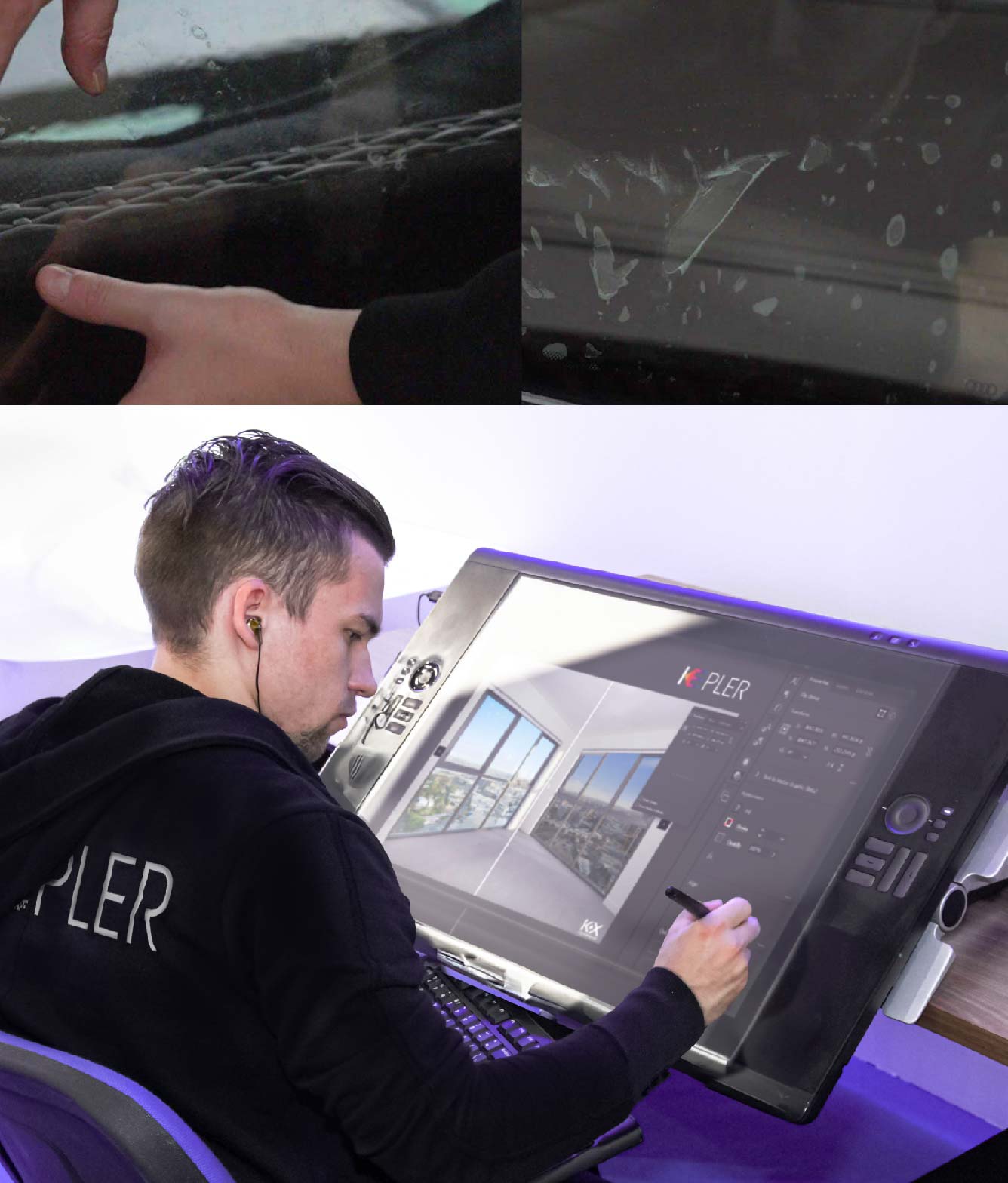 Kepler Specialist Performing Commercial Window Tinting in Anderson Anderson