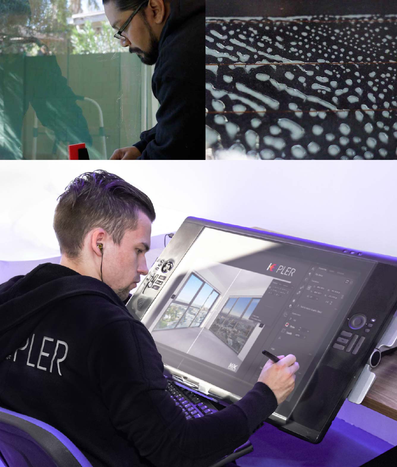 Kepler Specialist Performing Commercial Window Tinting in Muskogee Muskogee