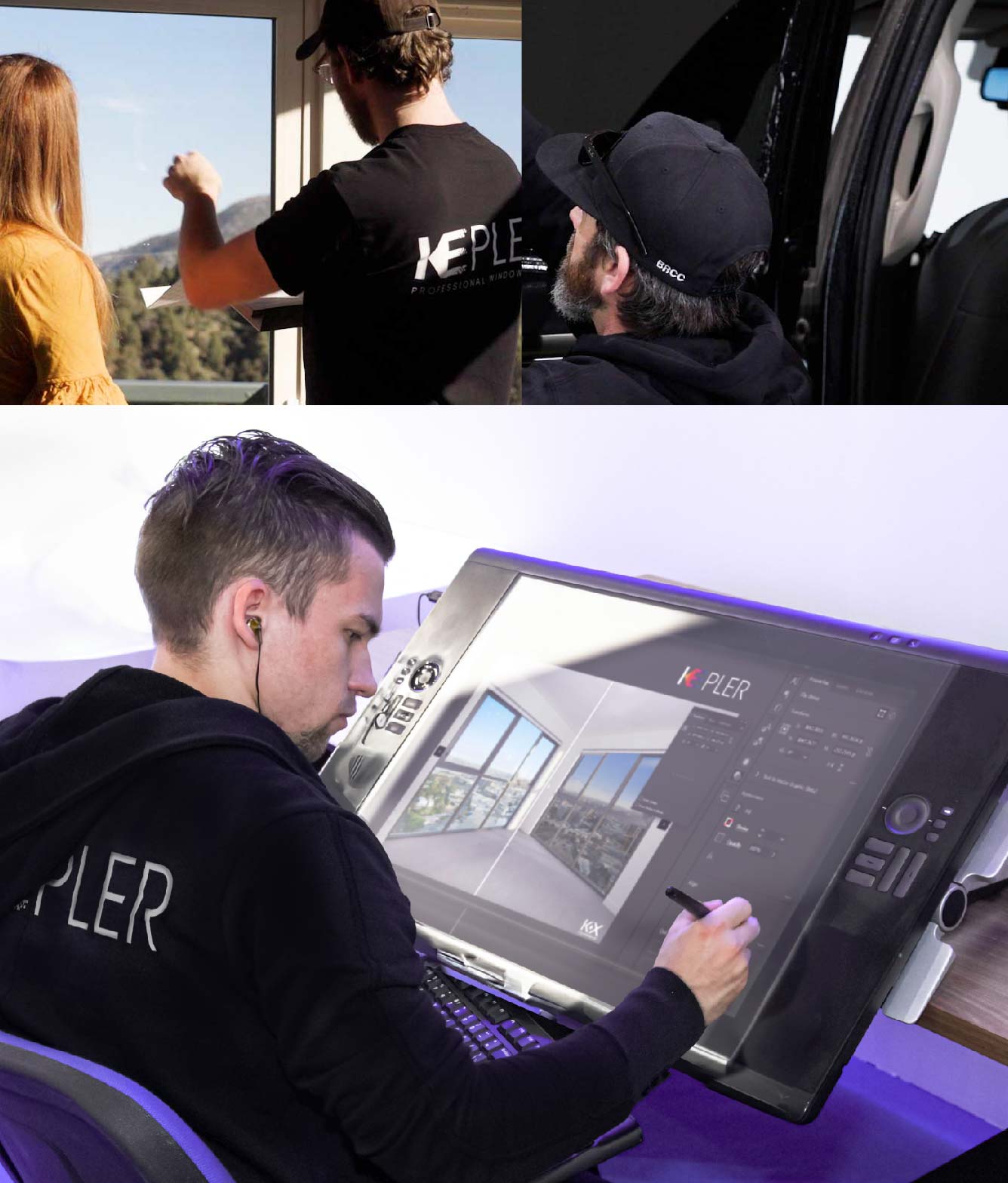 Kepler Specialist Performing Commercial Window Tinting in Kirksville Kirksville