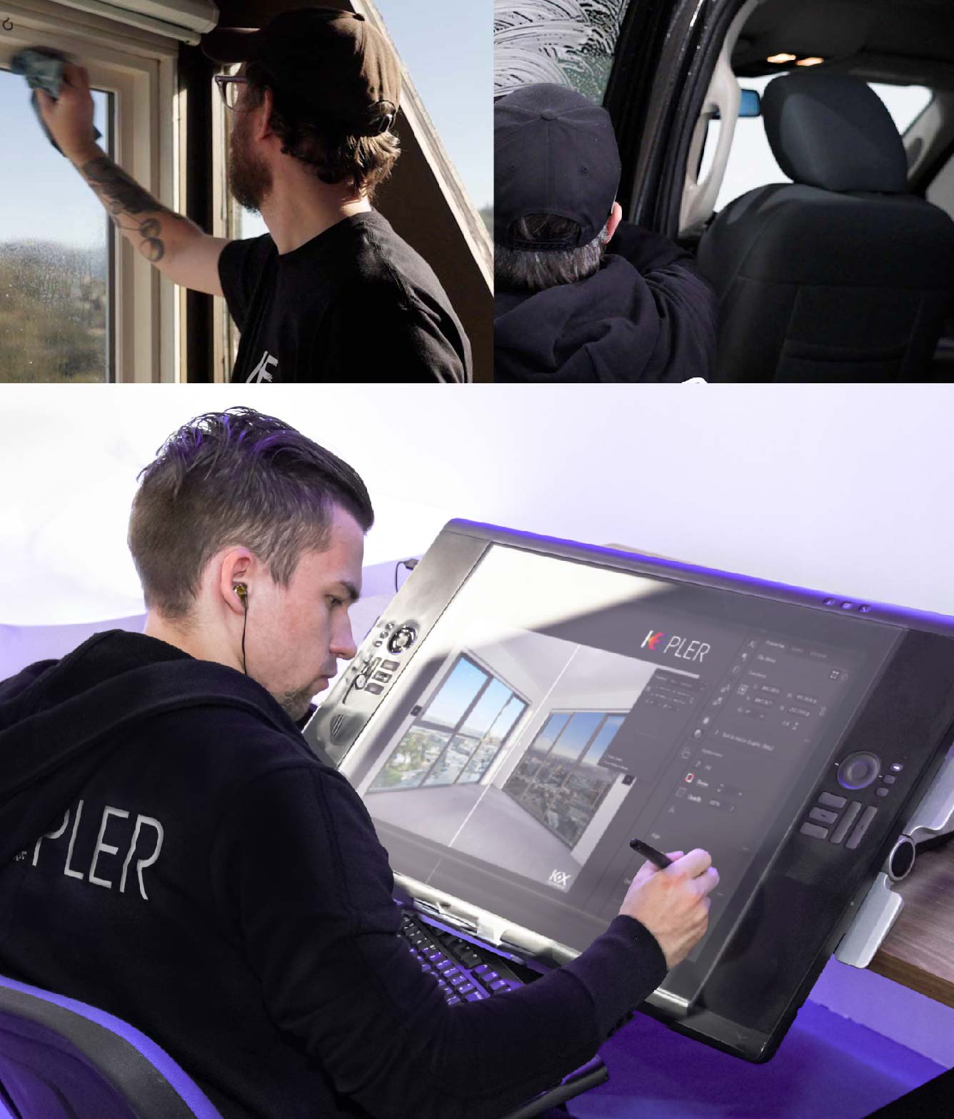 Kepler Specialist Performing Commercial Window Tinting in Bethany Bethany