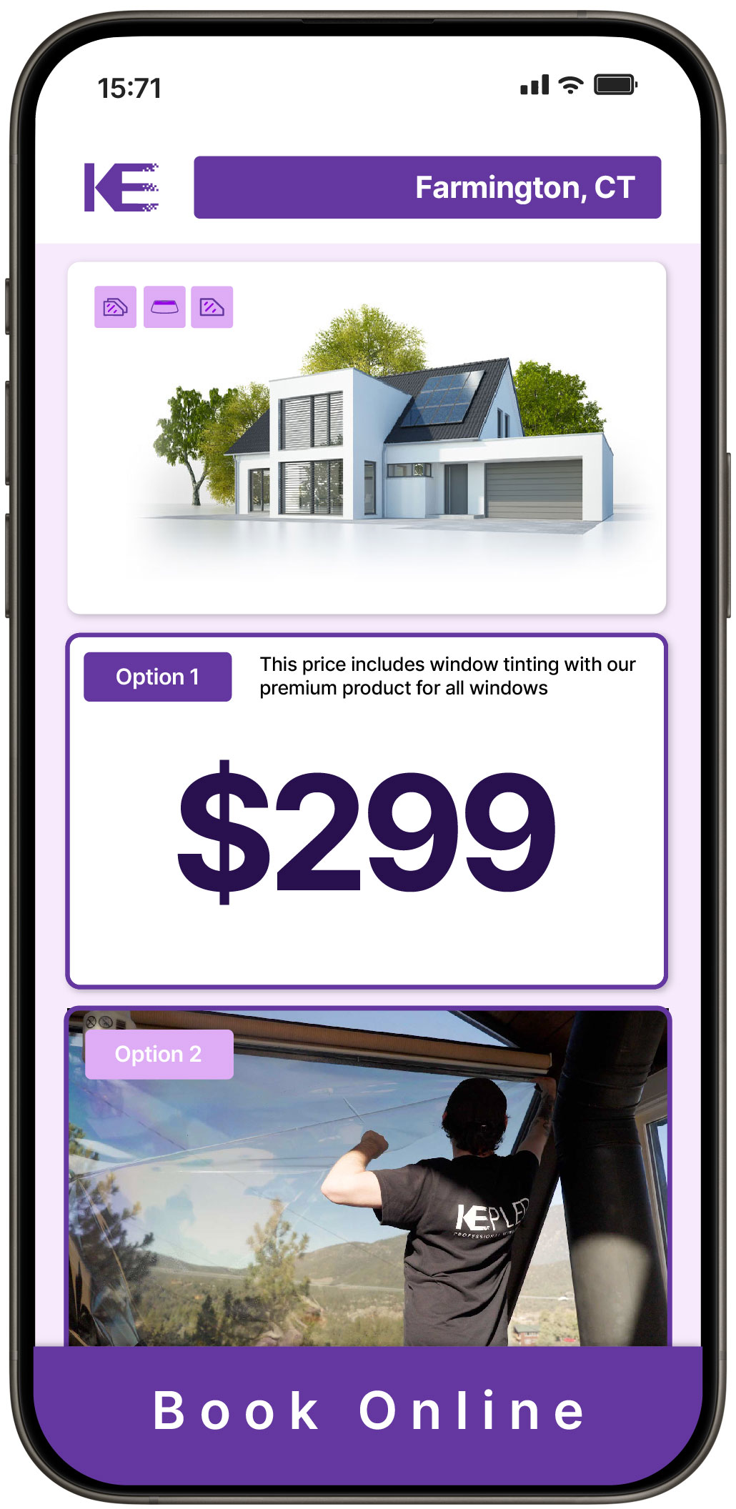 View Affordable Home Window Tinting Costs in Farmington, Connecticut