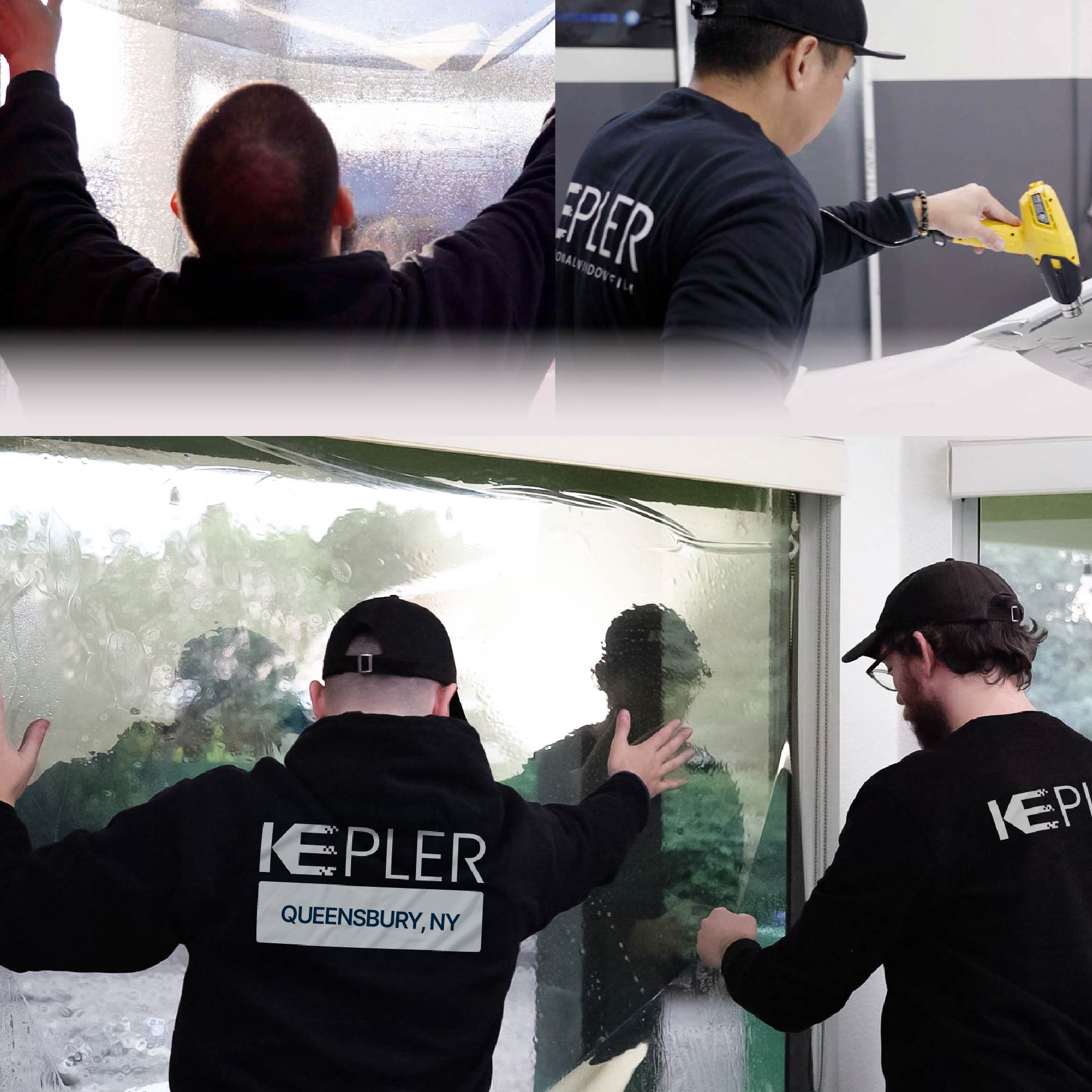 Kepler Specialist Performing Commercial Window Tinting in Queensbury Queensbury