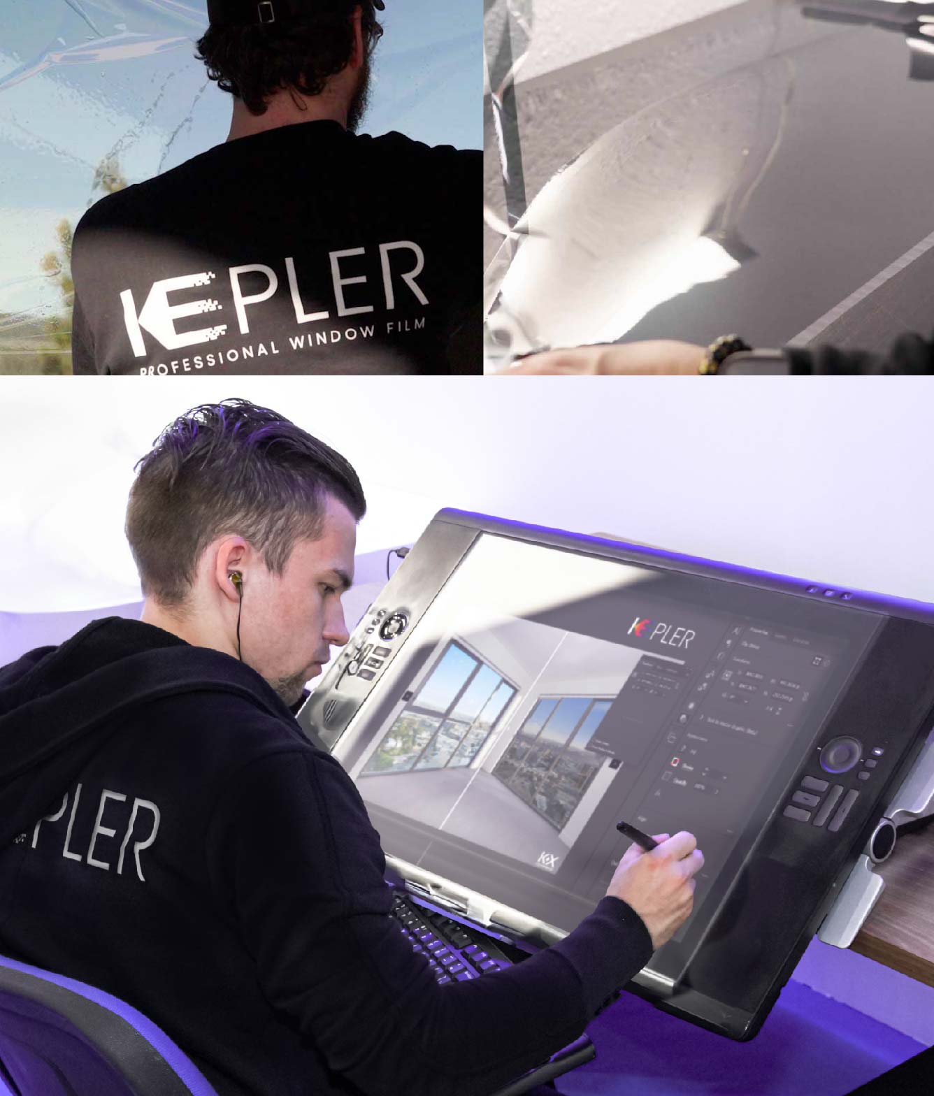 Kepler Specialist Performing Commercial Window Tinting in Tavares Tavares