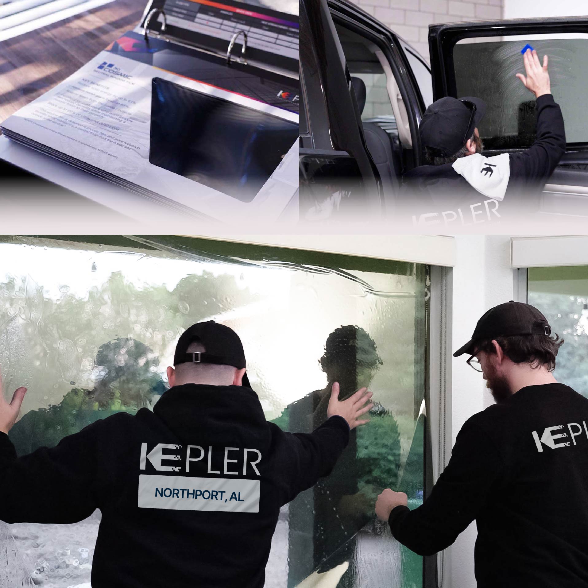 Kepler Specialist Performing Commercial Window Tinting in Northport Northport