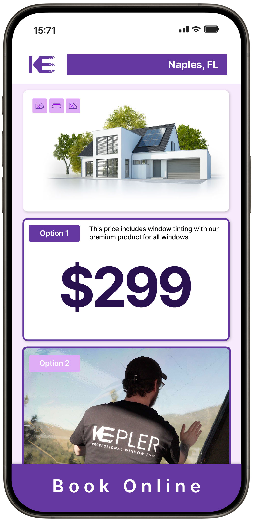 View Affordable Home Window Tinting Prices in Naples, Florida