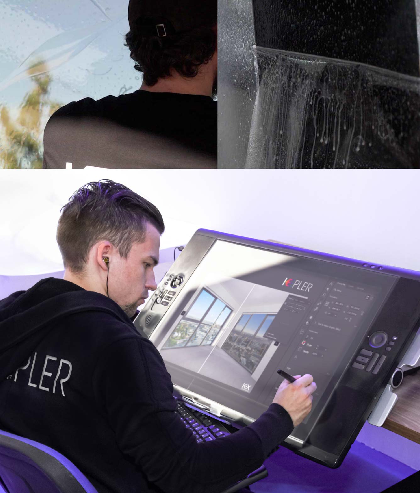 Kepler Specialist Performing Commercial Window Tinting in Adrian Adrian
