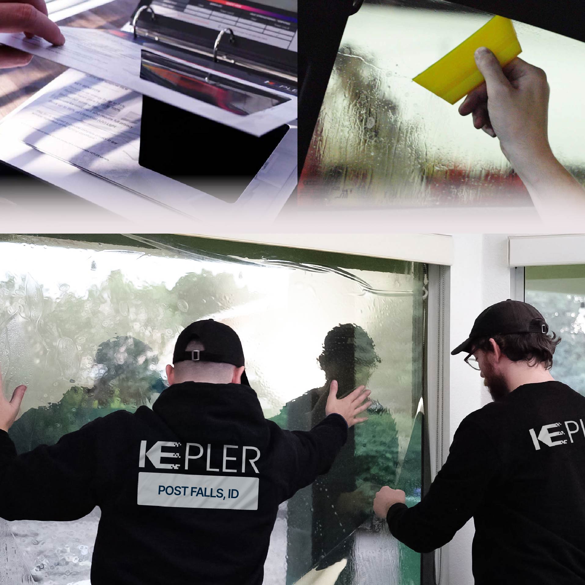 Kepler Specialist Performing Commercial Window Tinting in Post Falls Post Falls