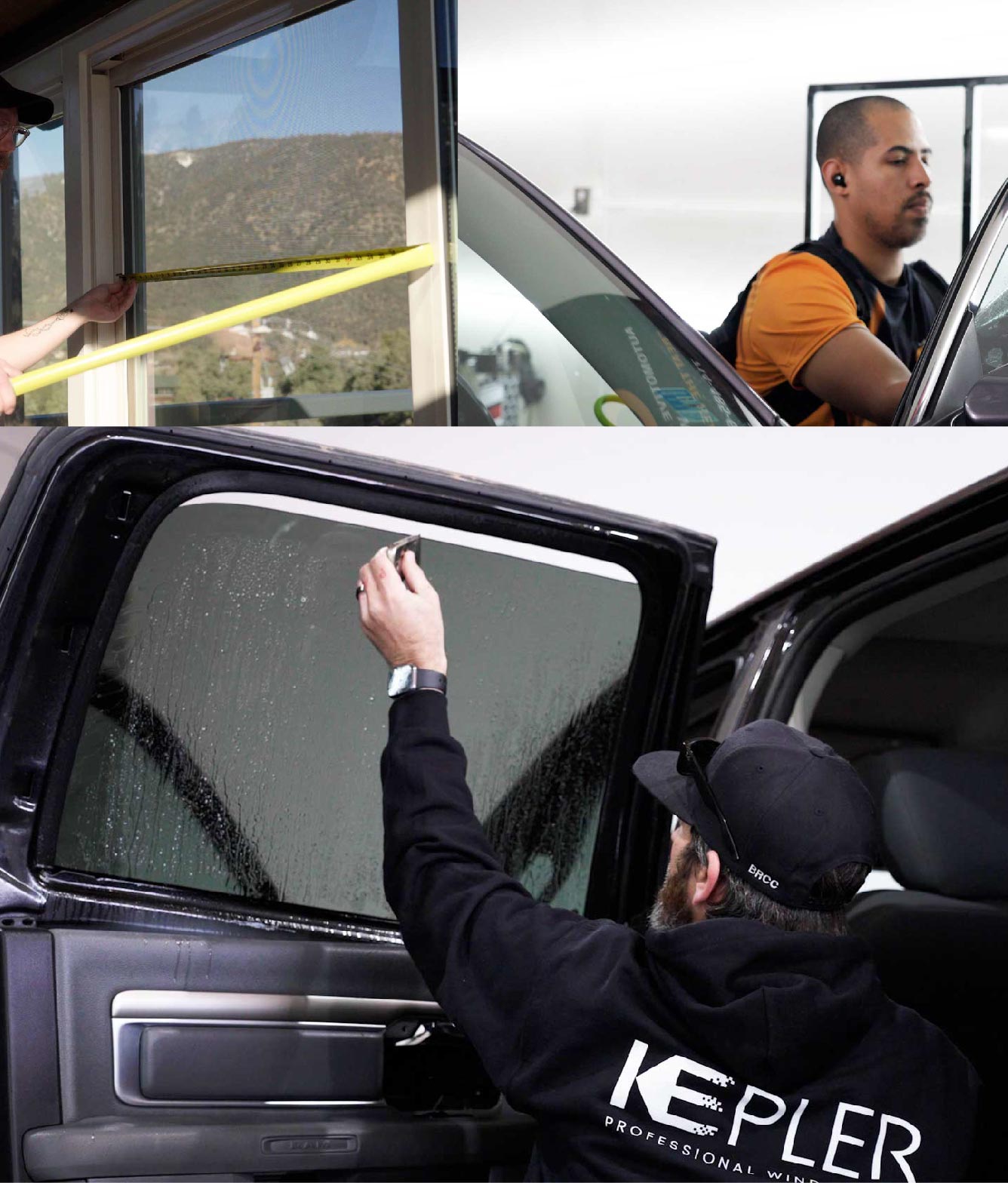 Kepler Window Tinting Specialists at Work in Broomfield, Colorado