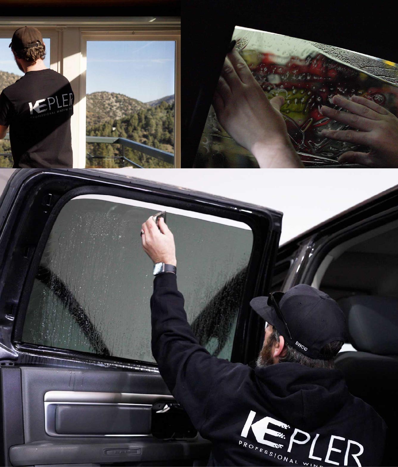 Kepler Window Tinting Specialists at Work in Indian Trail, North Carolina
