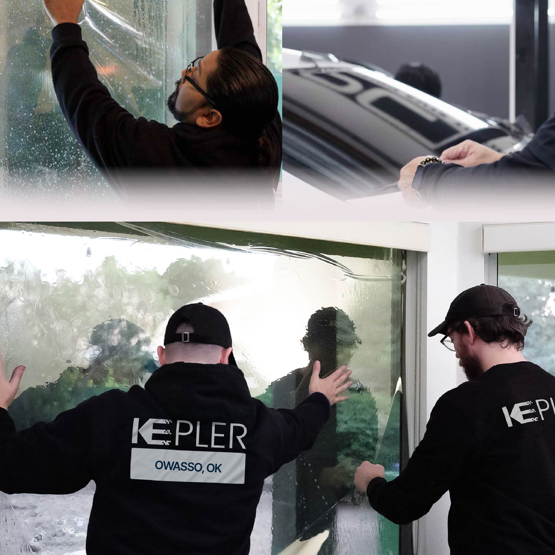 Kepler Specialist Performing Commercial Window Tinting in Owasso Owasso