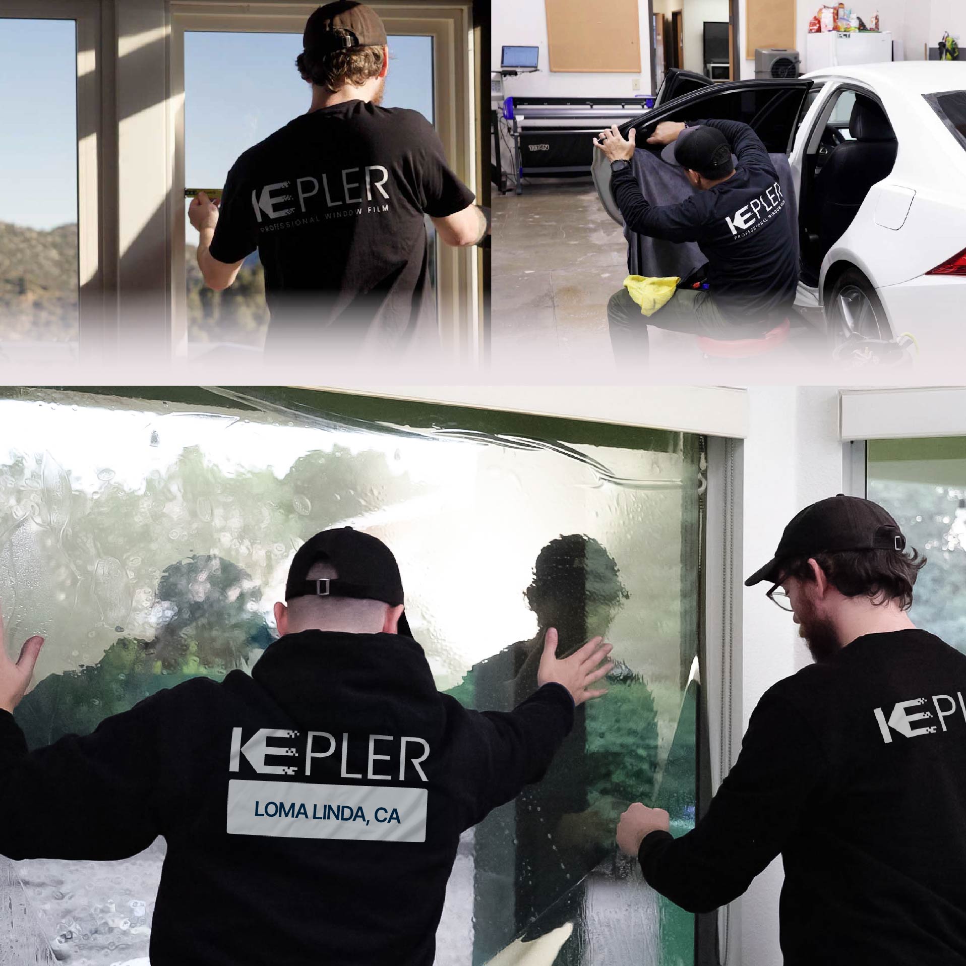 Kepler Specialist Performing Commercial Window Tinting in Loma Linda Loma Linda