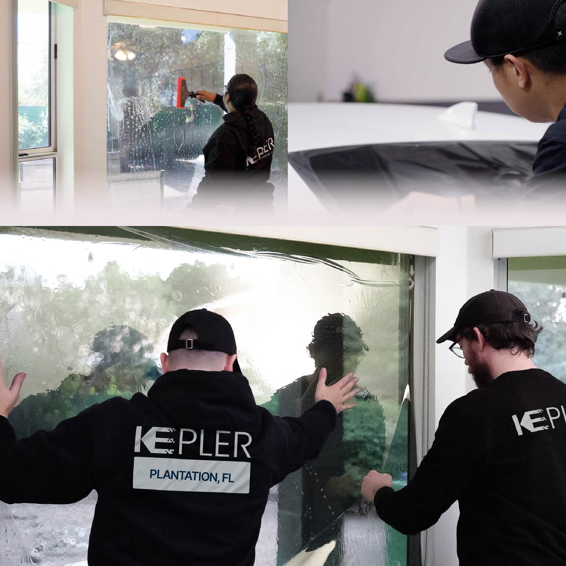 Kepler Specialist Performing Commercial Window Tinting in Plantation Plantation