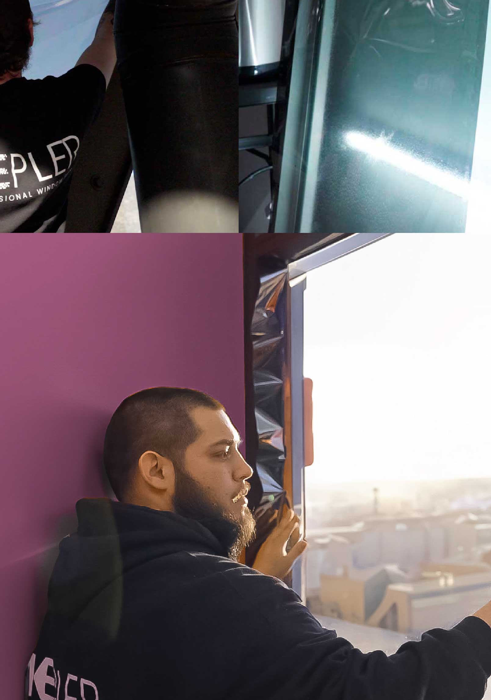 Kepler Specialist Installing Security Window Film in Pearl City Hawaii