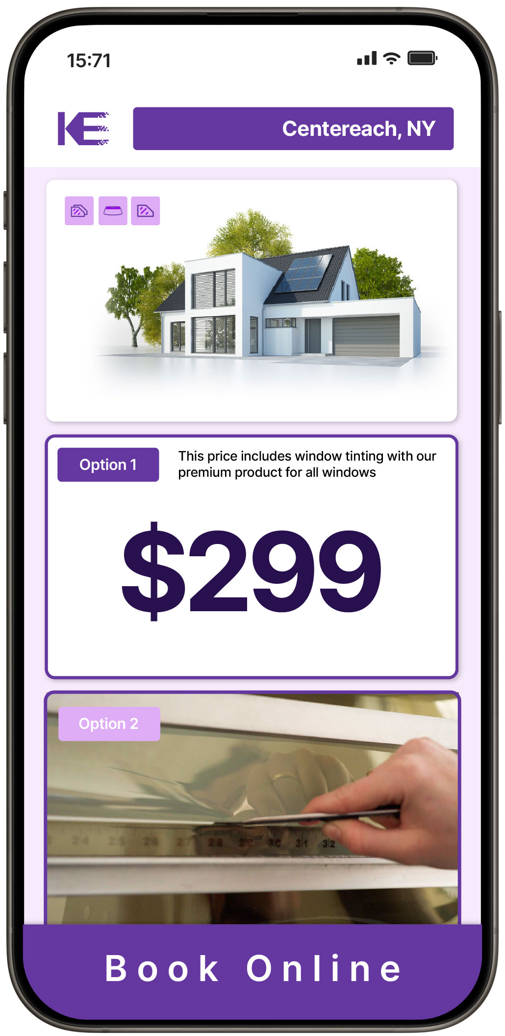 View Reasonable Home Window Tinting Rates in Centereach, New York