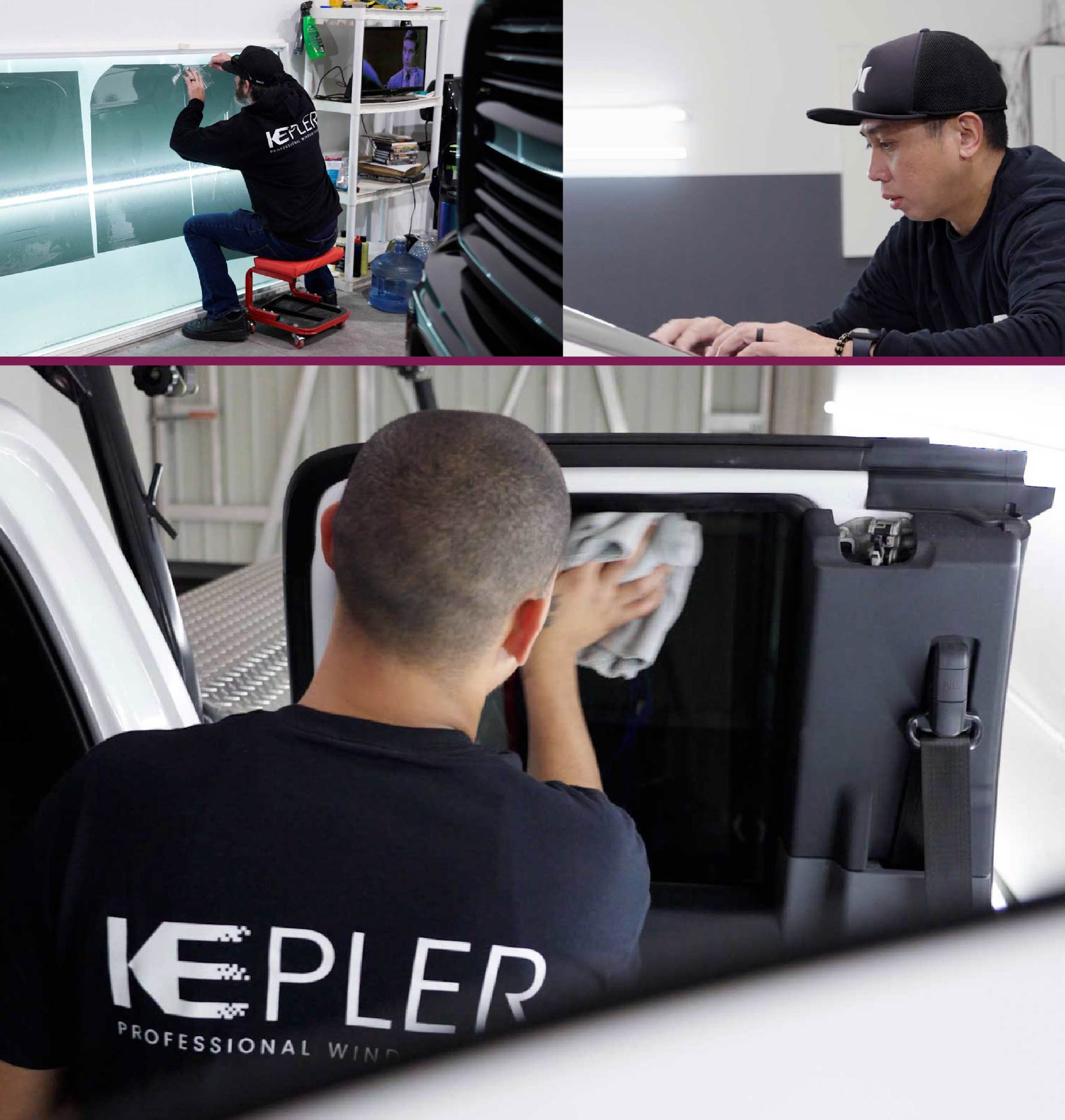 Kepler Dealer Installing Automotive Window Tint in Wyoming