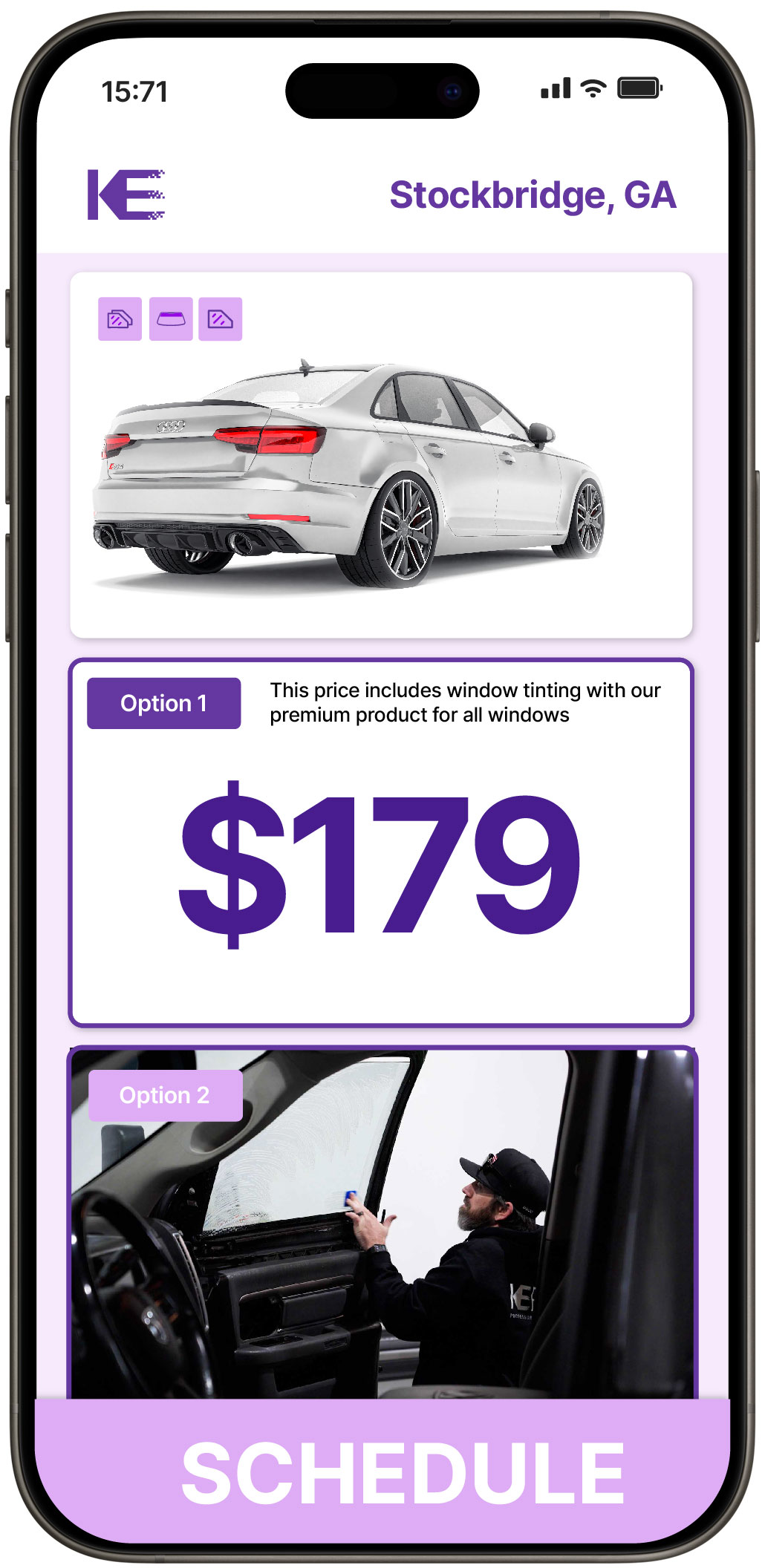 View Reasonable Car Window Tinting Costs in Stockbridge, Georgia