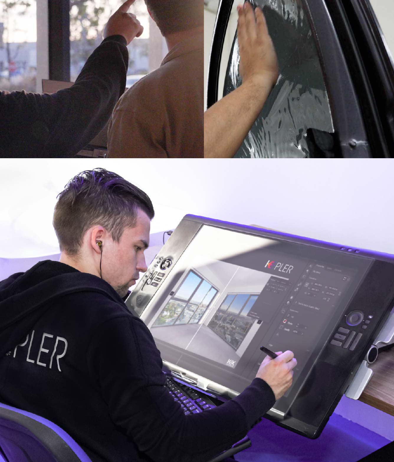 Kepler Specialist Performing Commercial Window Tinting in Duluth Duluth