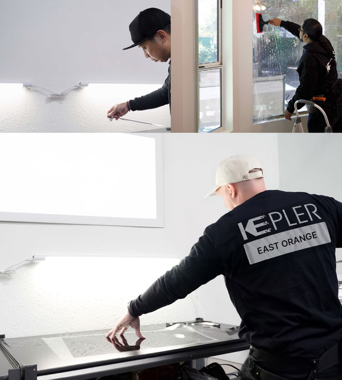 Window Tinting Specialist Cutting Film in East Orange, New Jersey