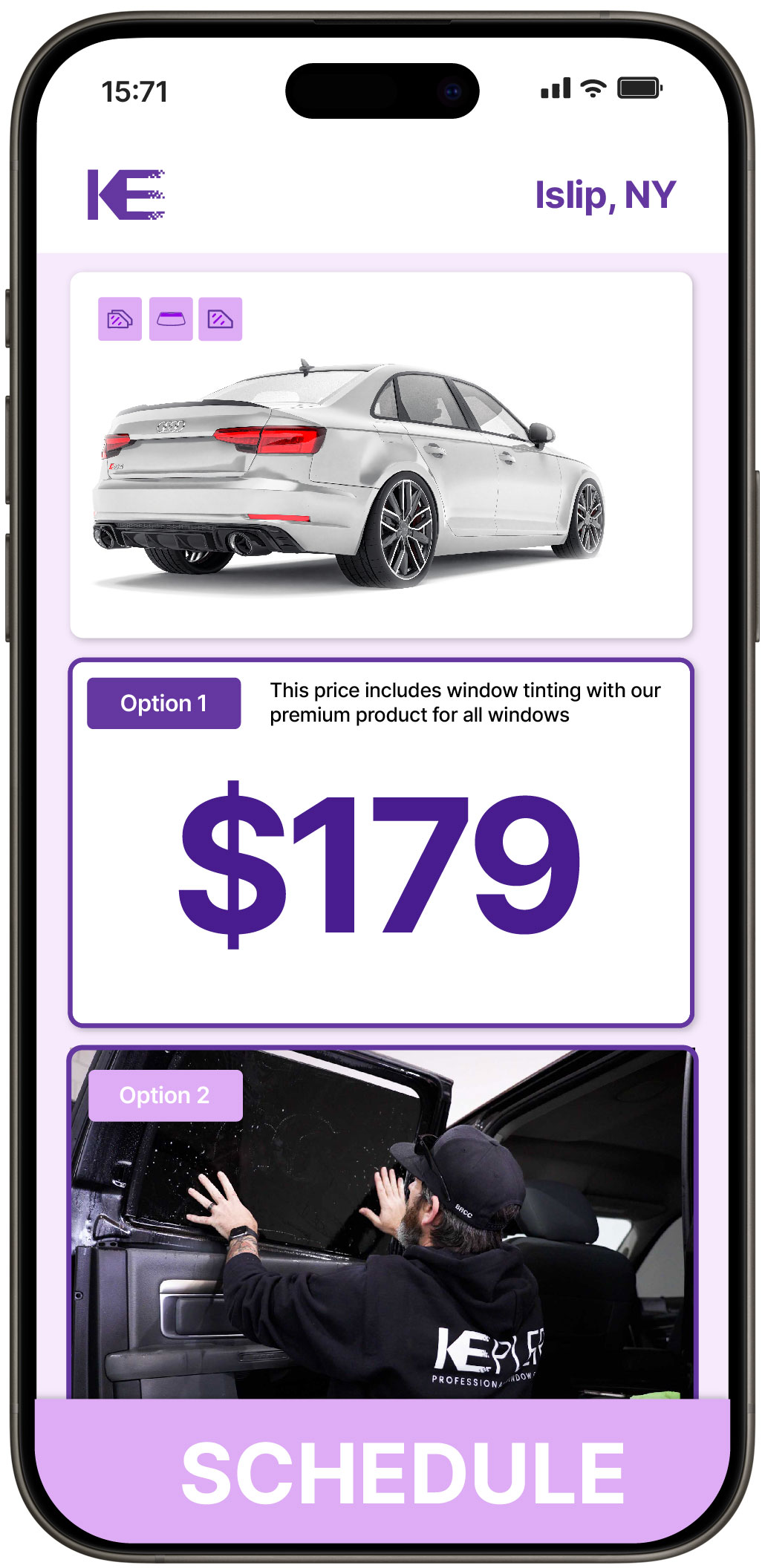 View Competitive Car Window Tinting Costs in Islip, New York