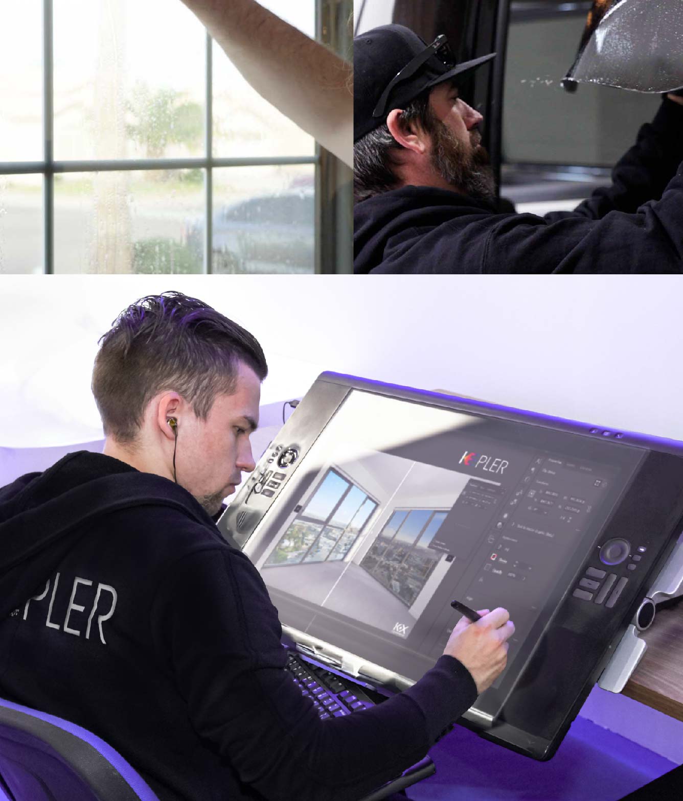 Kepler Specialist Performing Commercial Window Tinting in Covington Covington