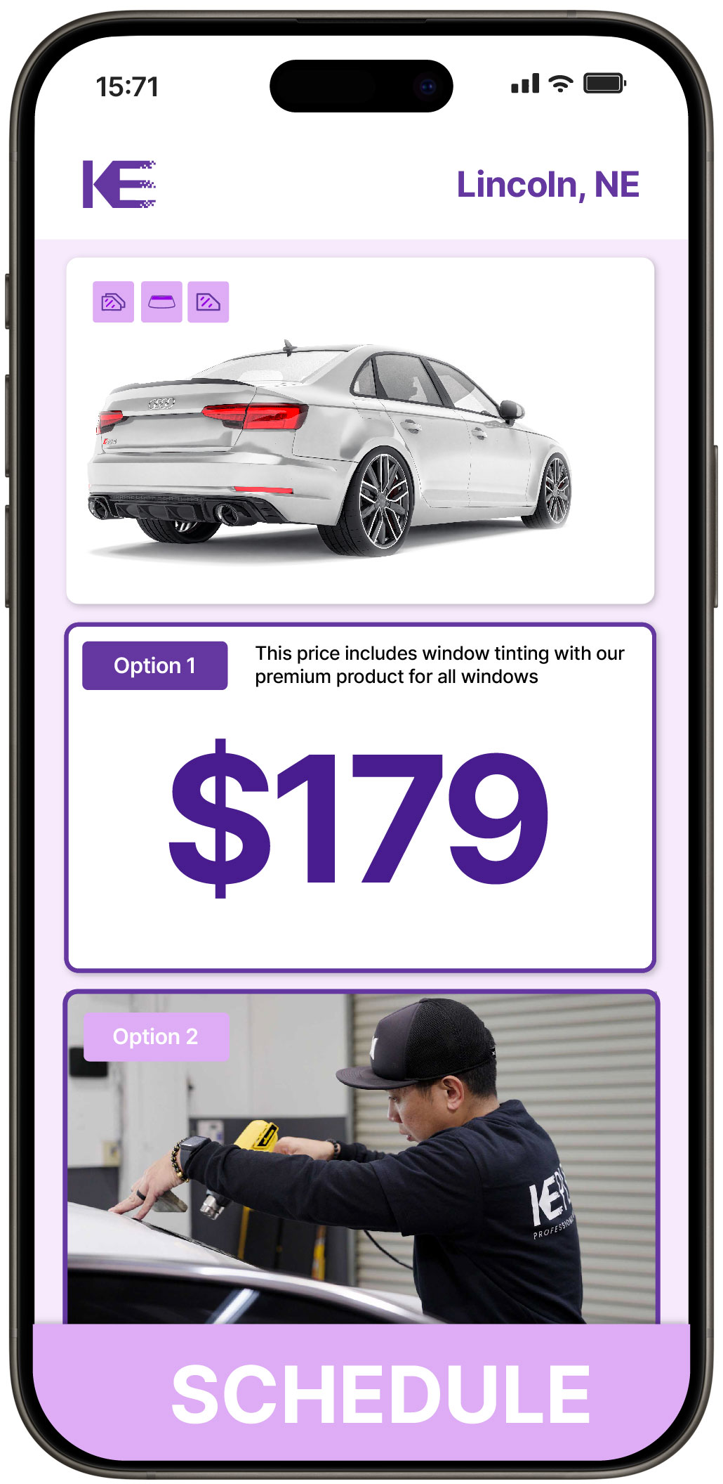 View Affordable Car Window Tinting Prices in Lincoln, Nebraska