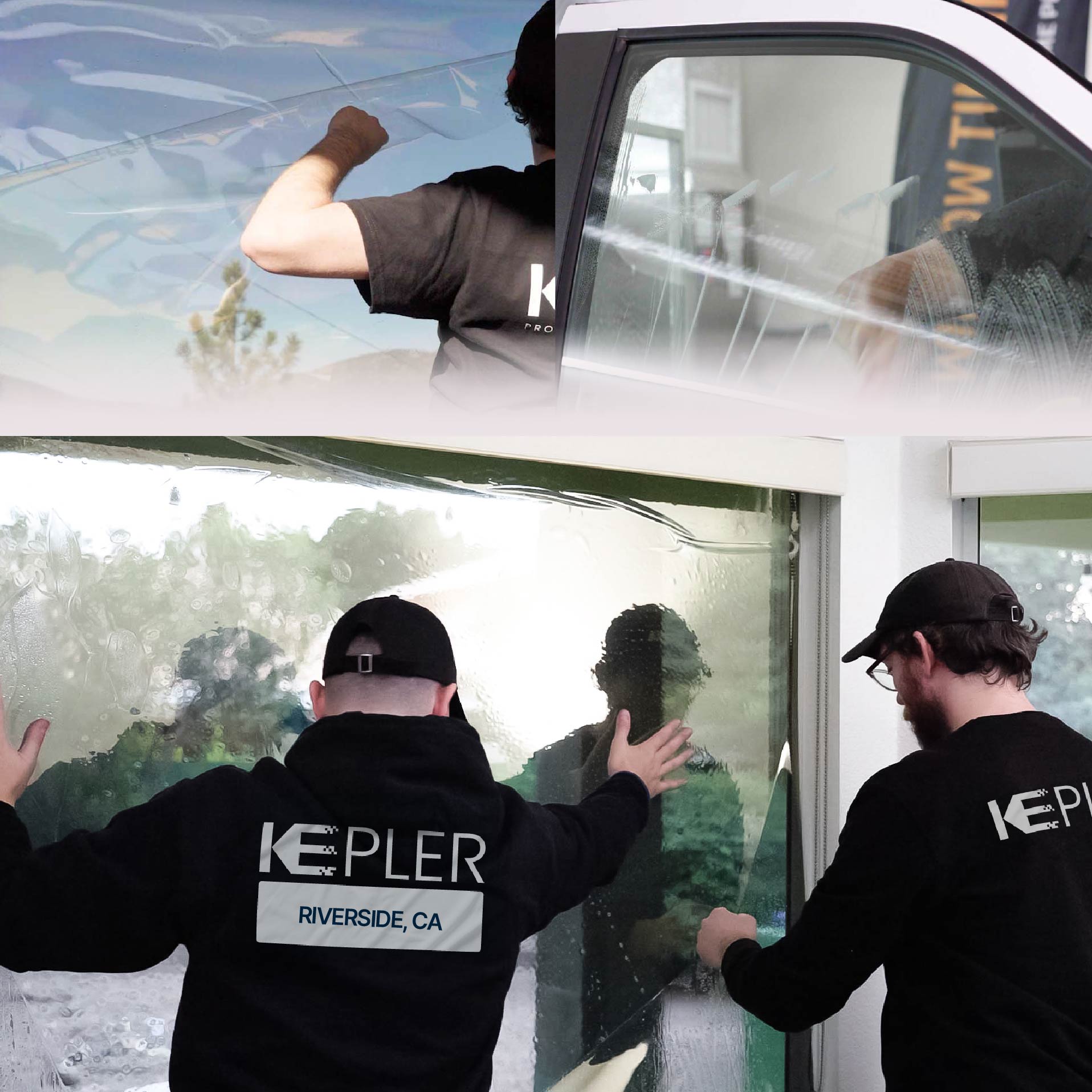 Kepler Specialist Performing Commercial Window Tinting in Riverside Riverside