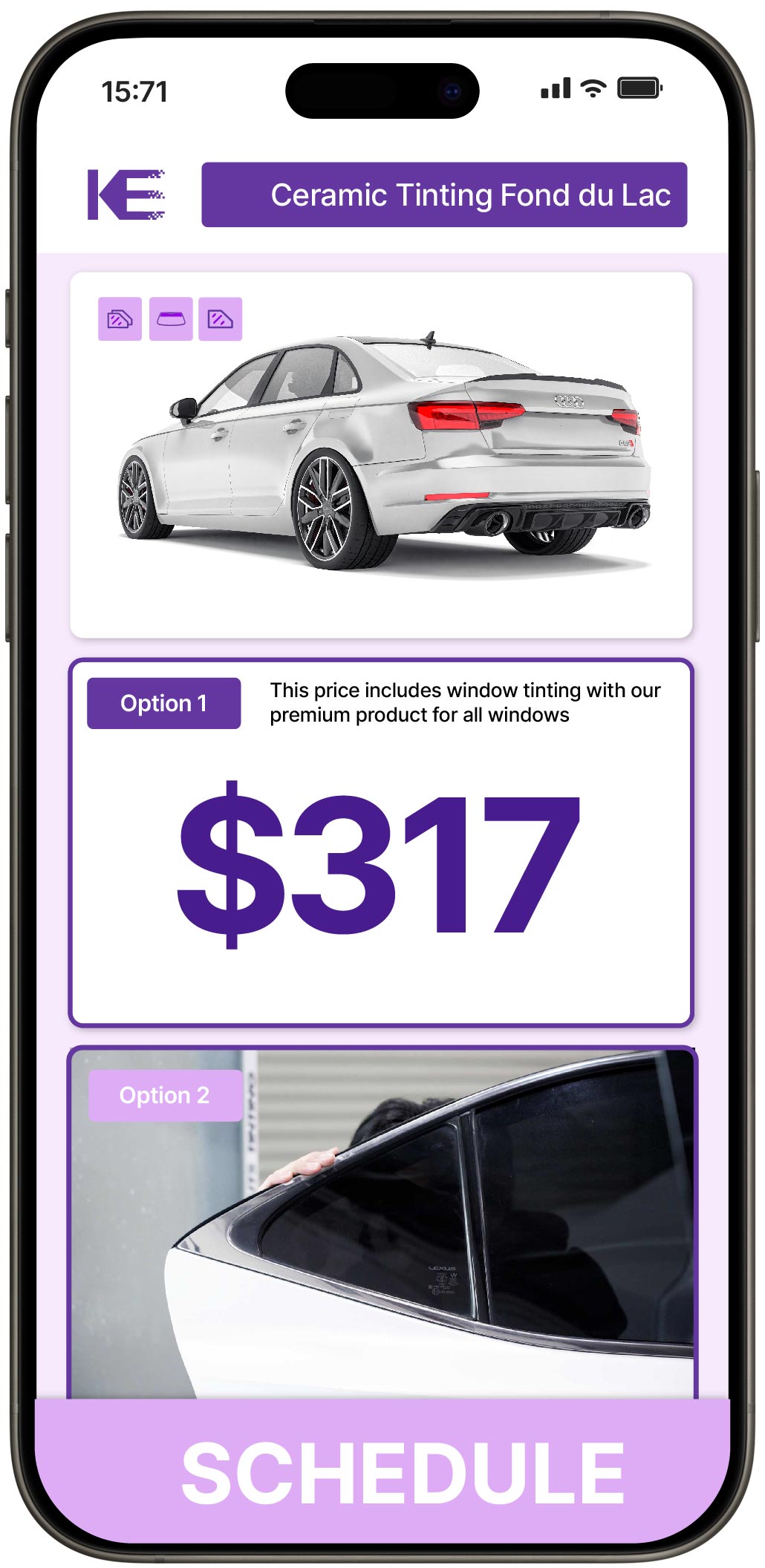 View Affordable Ceramic Window Tinting Prices in Fond du Lac, Wisconsin
