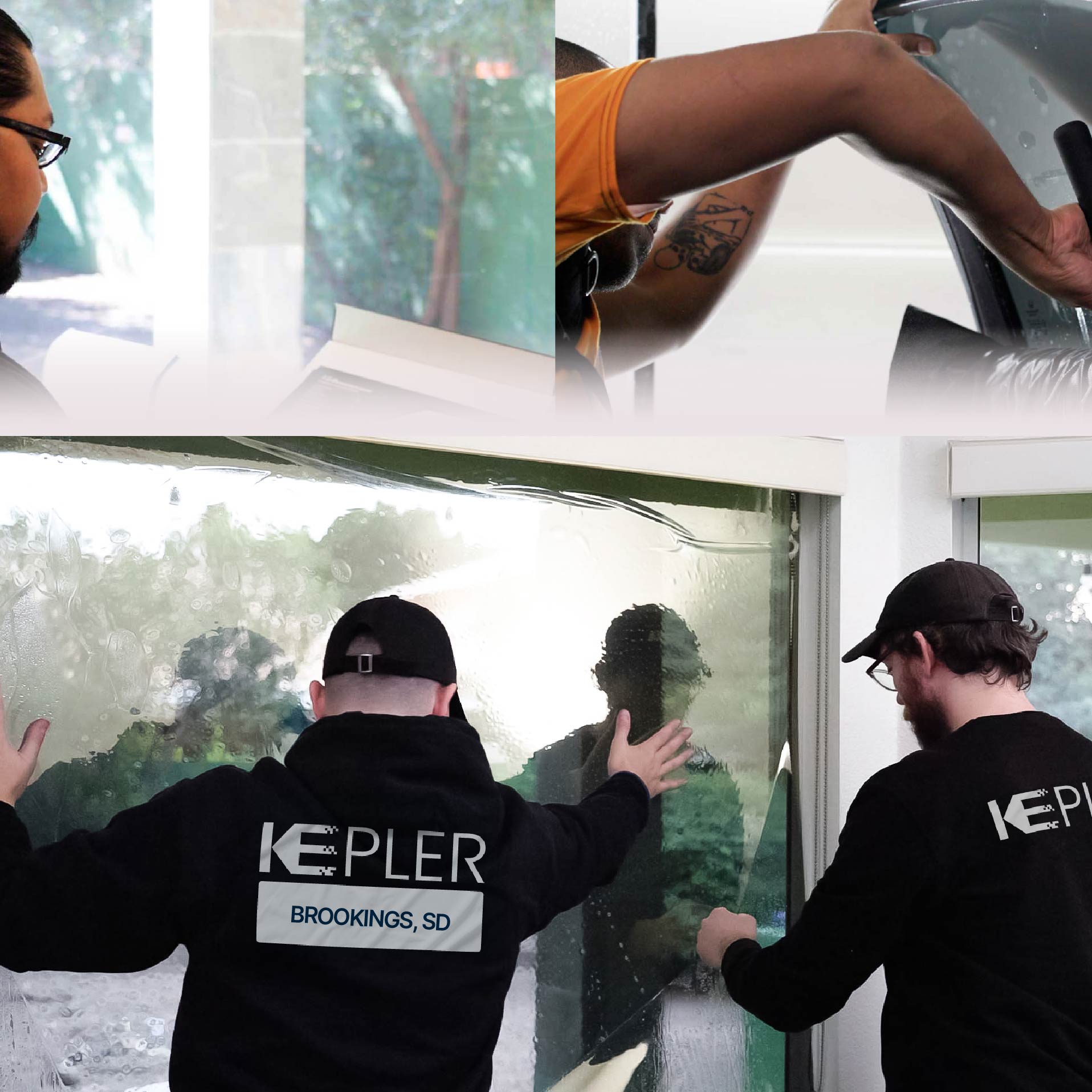 Kepler Specialist Performing Commercial Window Tinting in Brookings Brookings