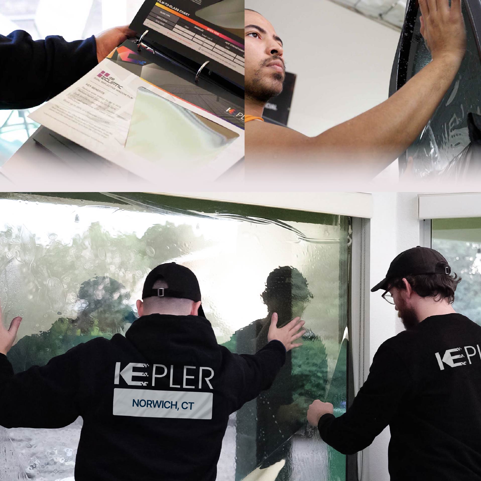 Kepler Specialist Performing Commercial Window Tinting in Norwich Norwich