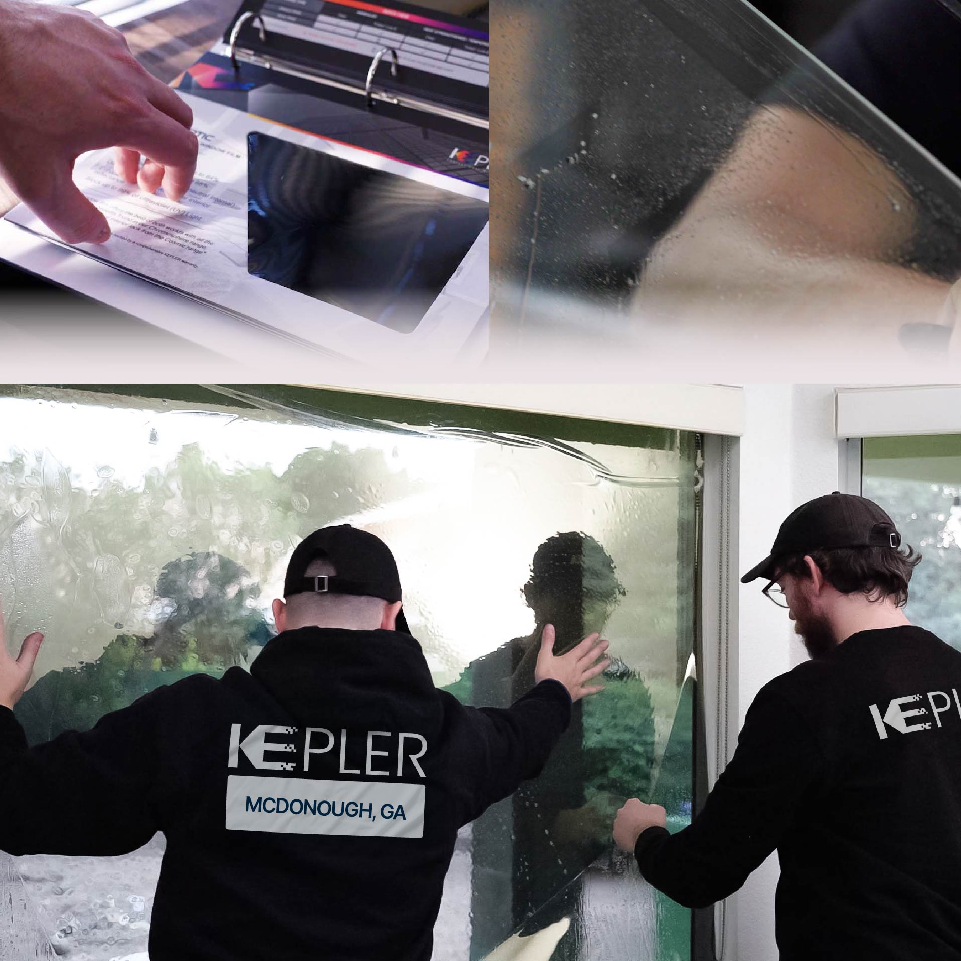 Kepler Specialist Performing Commercial Window Tinting in McDonough McDonough