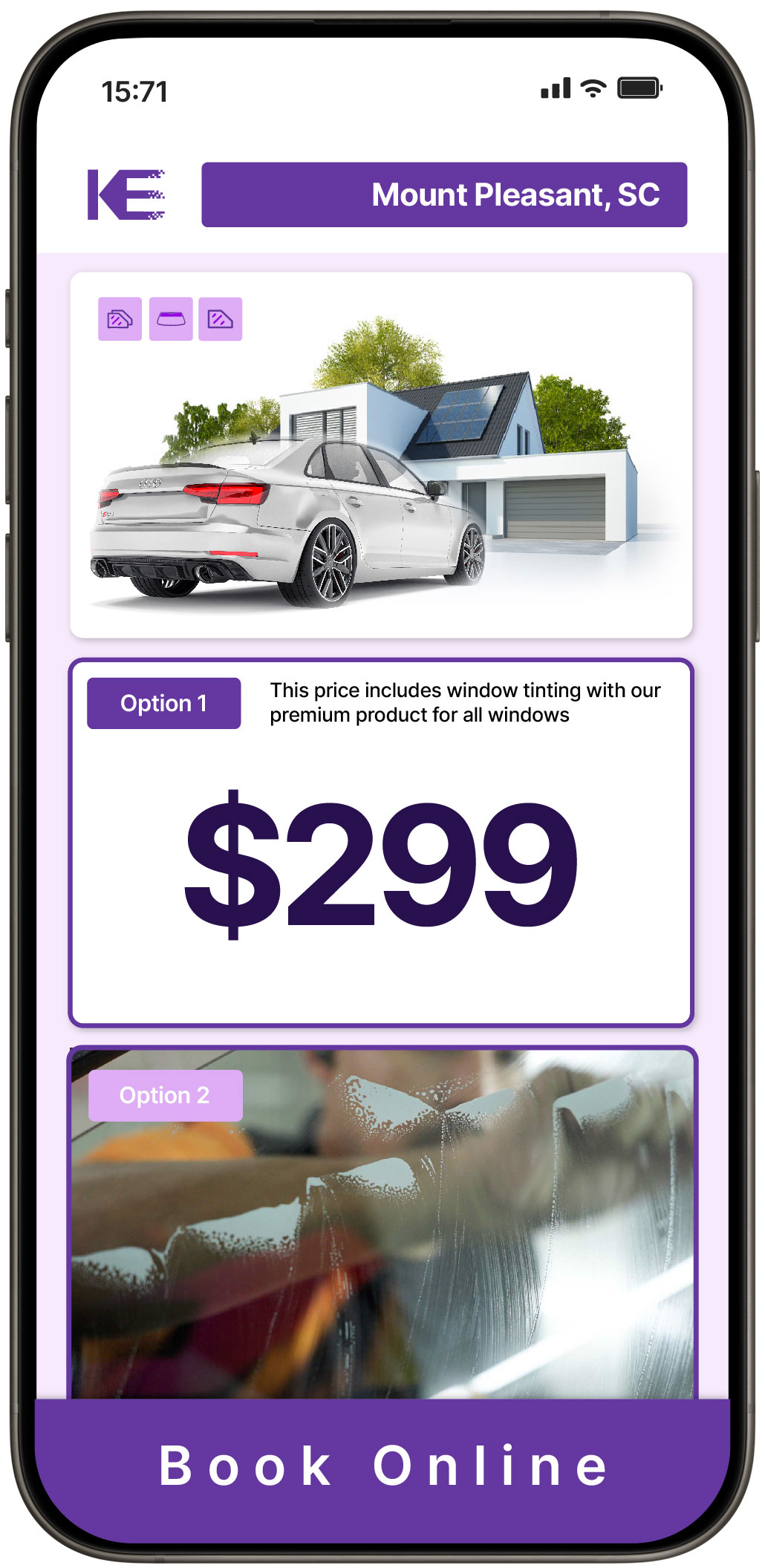 View Reasonable Tesla Window Tinting Costs in Taylors, South Carolina