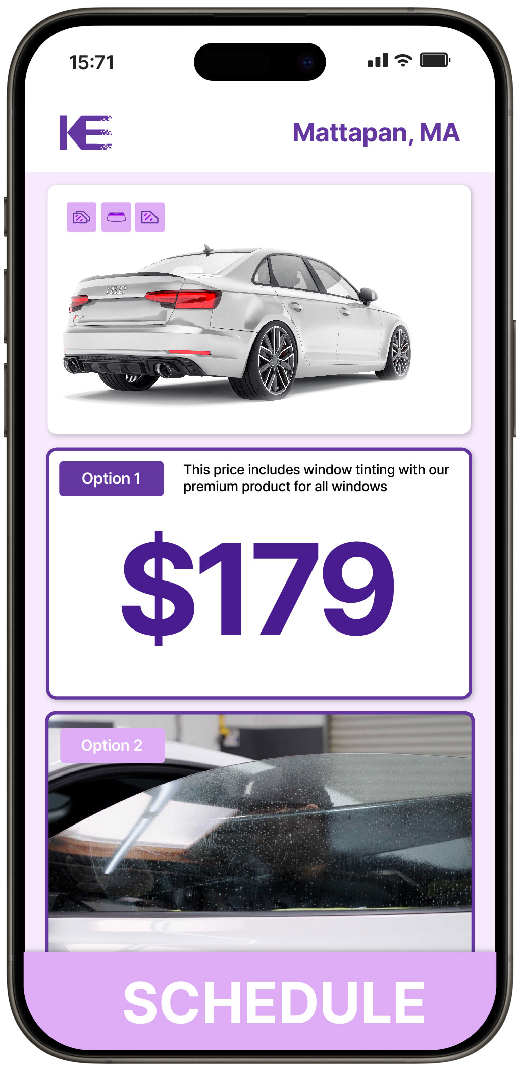 View Affordable Car Window Tinting Prices in Mattapan, Massachusetts