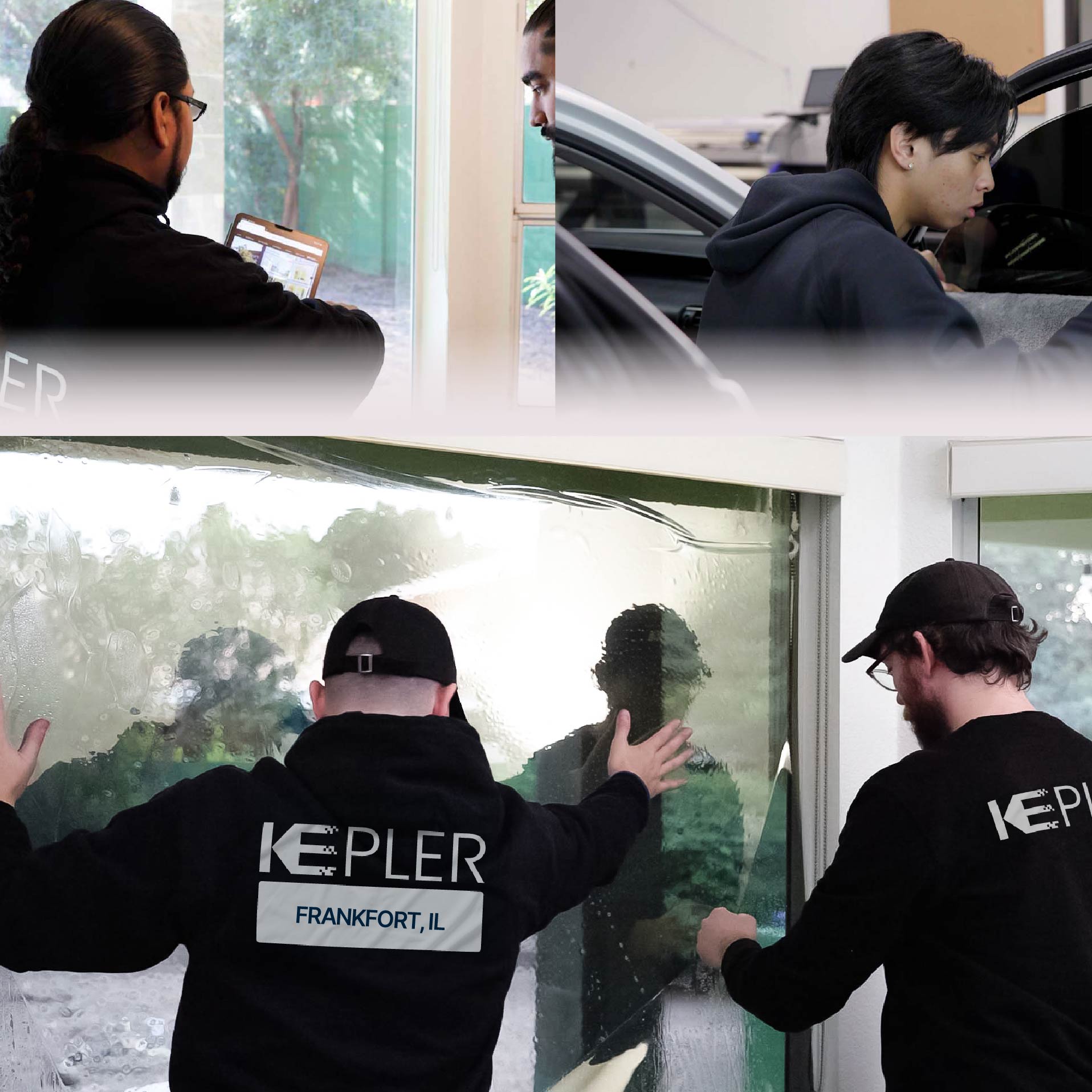 Kepler Specialist Performing Commercial Window Tinting in Frankfort Frankfort