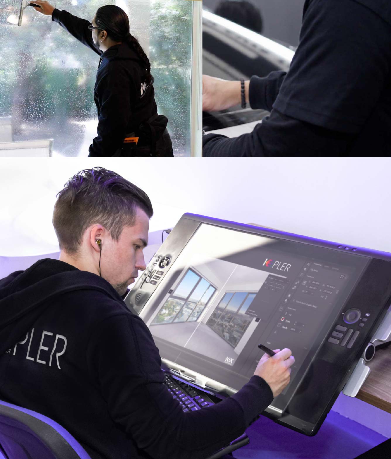 Kepler Specialist Performing Commercial Window Tinting in McKinney McKinney