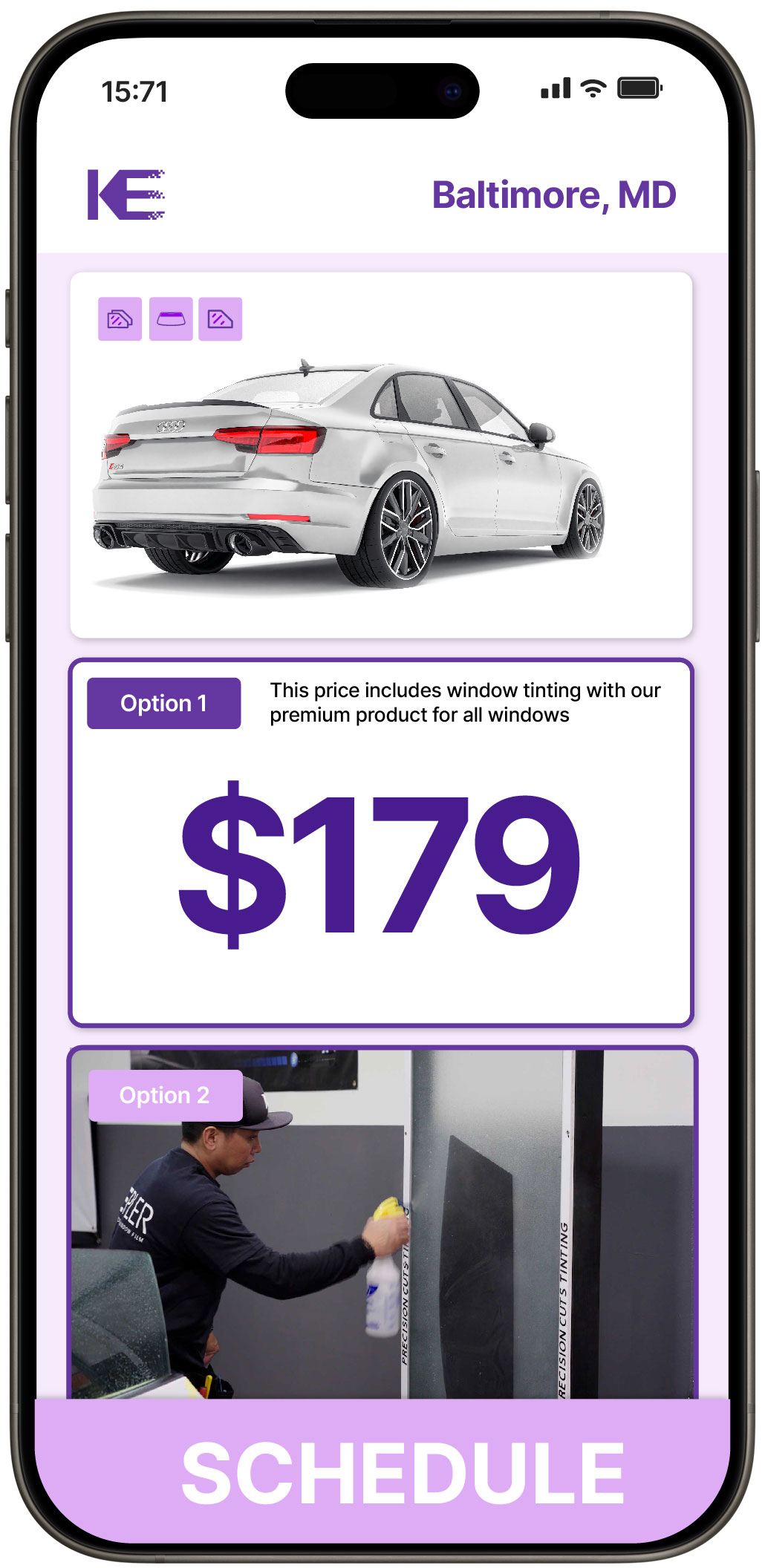 View Reasonable Car Window Tinting Prices in Baltimore, Maryland