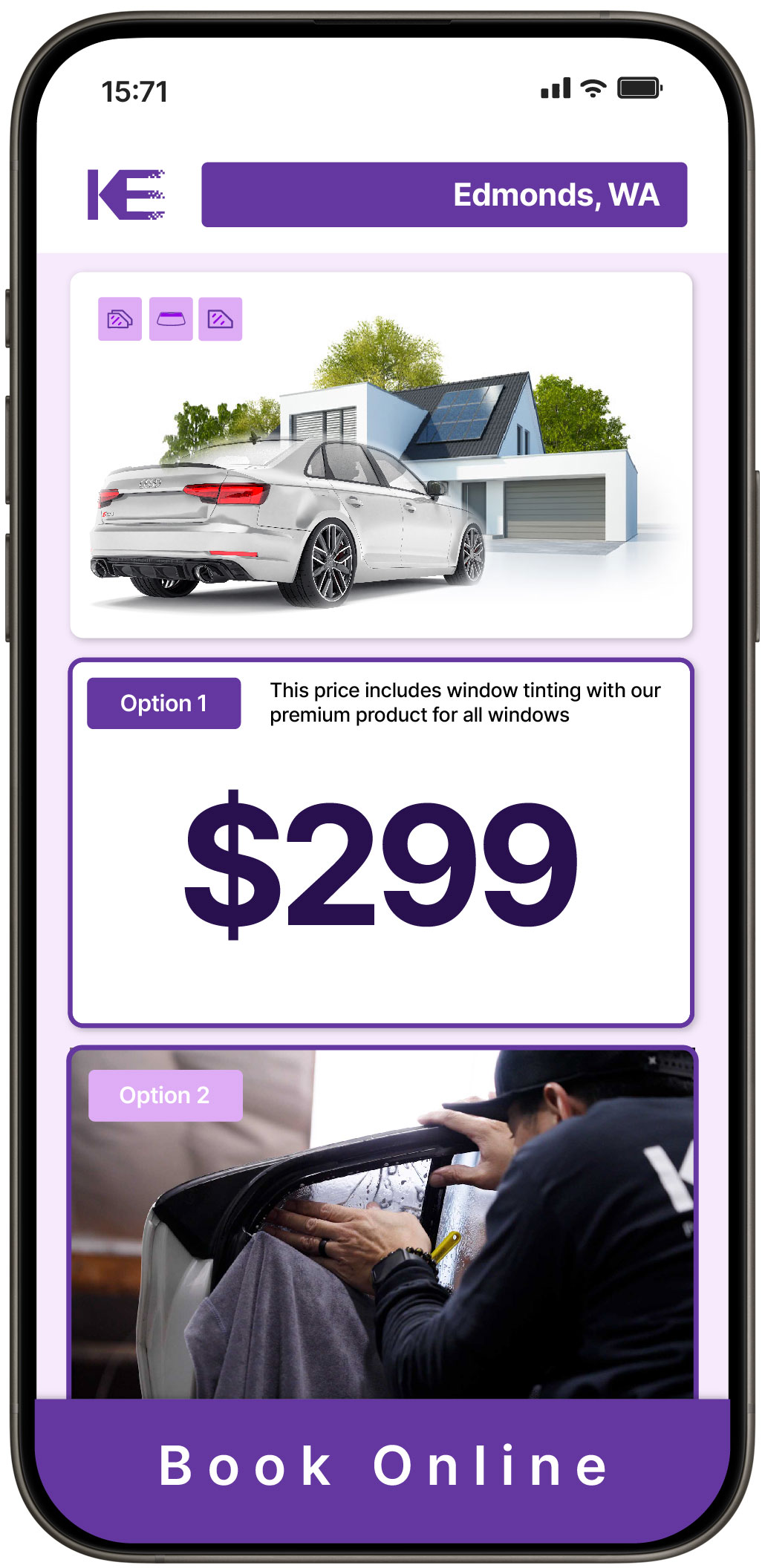 View Reasonable Tesla Window Tinting Rates in Mercer Island, Washington