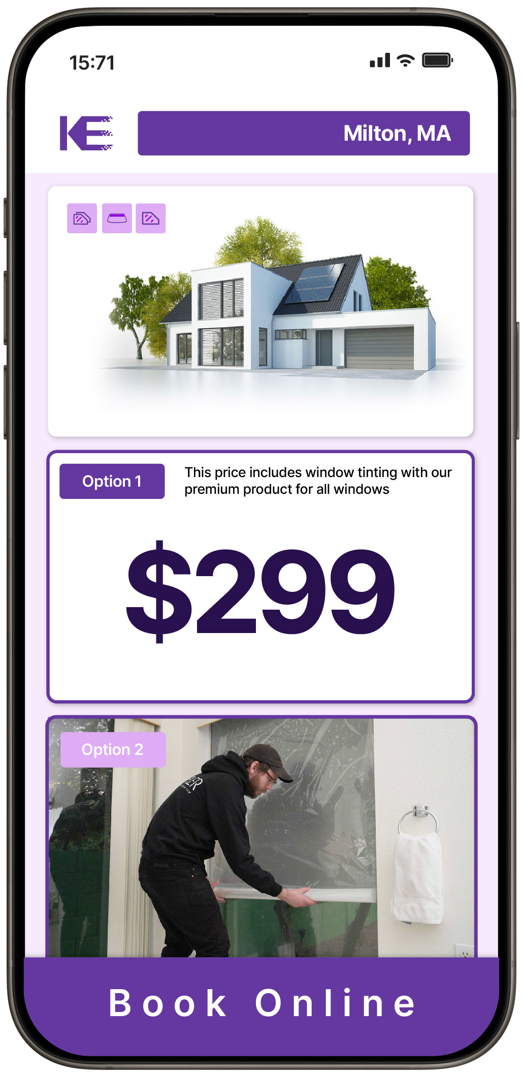 View Affordable Home Window Tinting Costs in Milton, Massachusetts