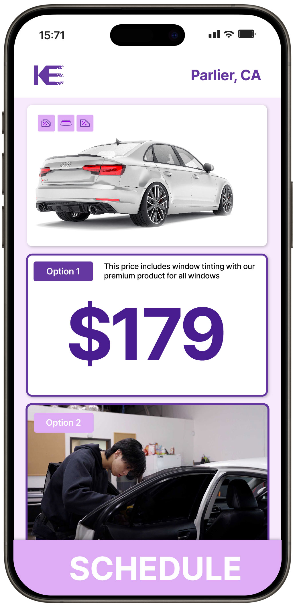 View Reasonable Car Window Tinting Rates in Parlier, California