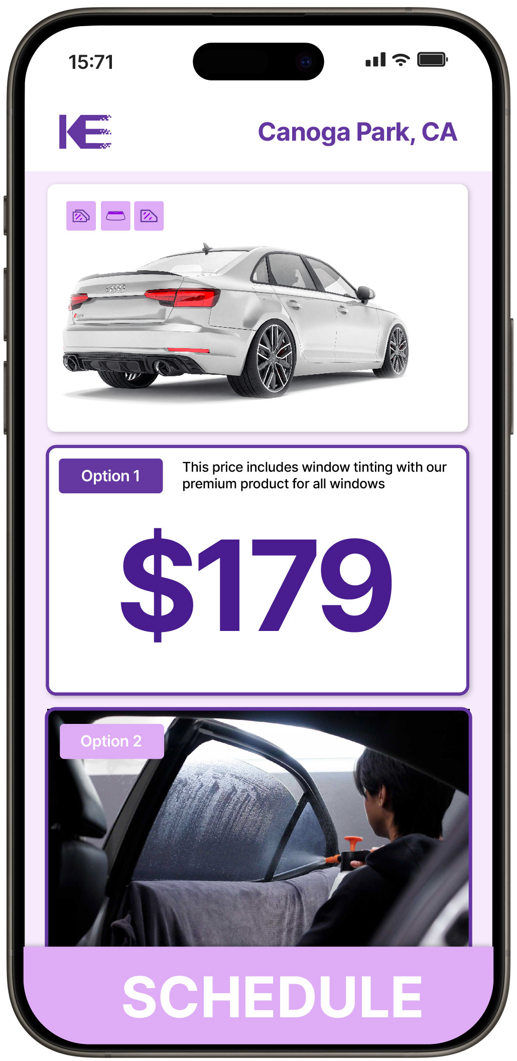 View Reasonable Car Window Tinting Prices in Canoga Park, California