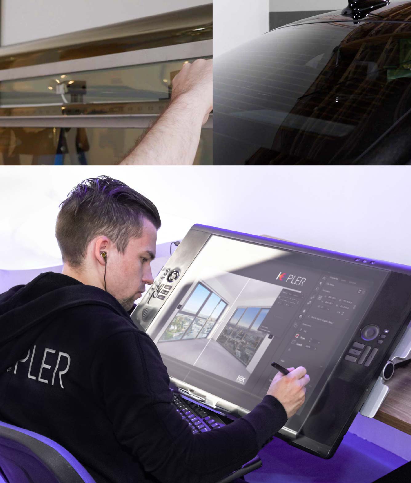 Kepler Specialist Performing Commercial Window Tinting in Trenton Trenton