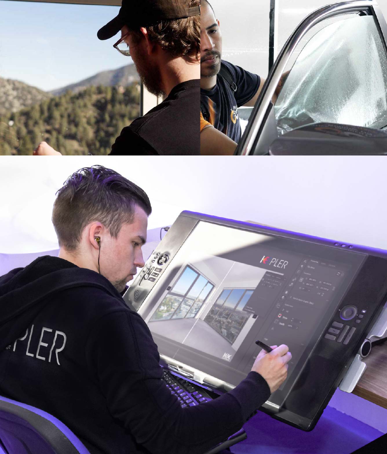Kepler Specialist Performing Commercial Window Tinting in Maple Valley Maple Valley