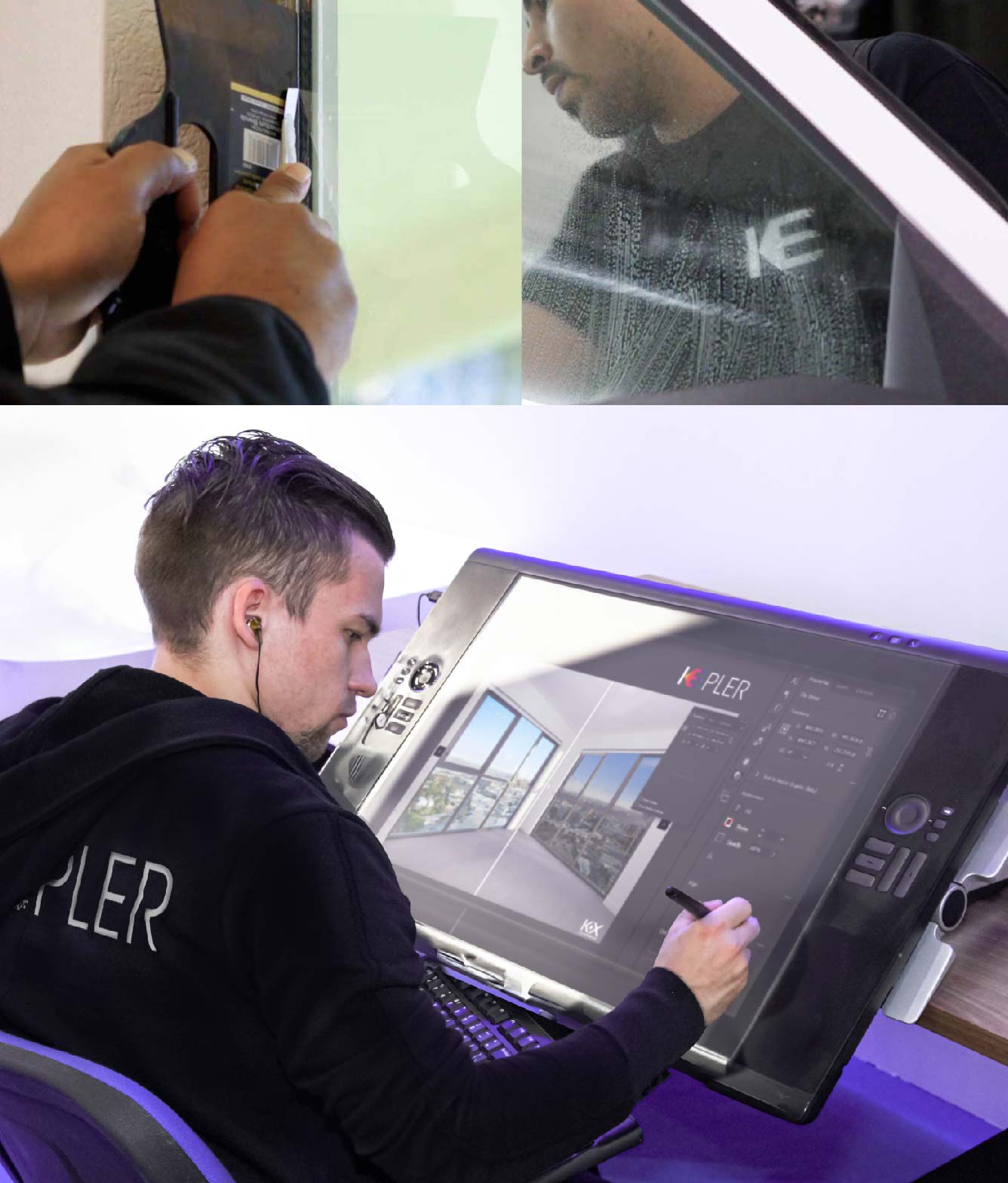 Kepler Specialist Performing Commercial Window Tinting in Lomita Lomita